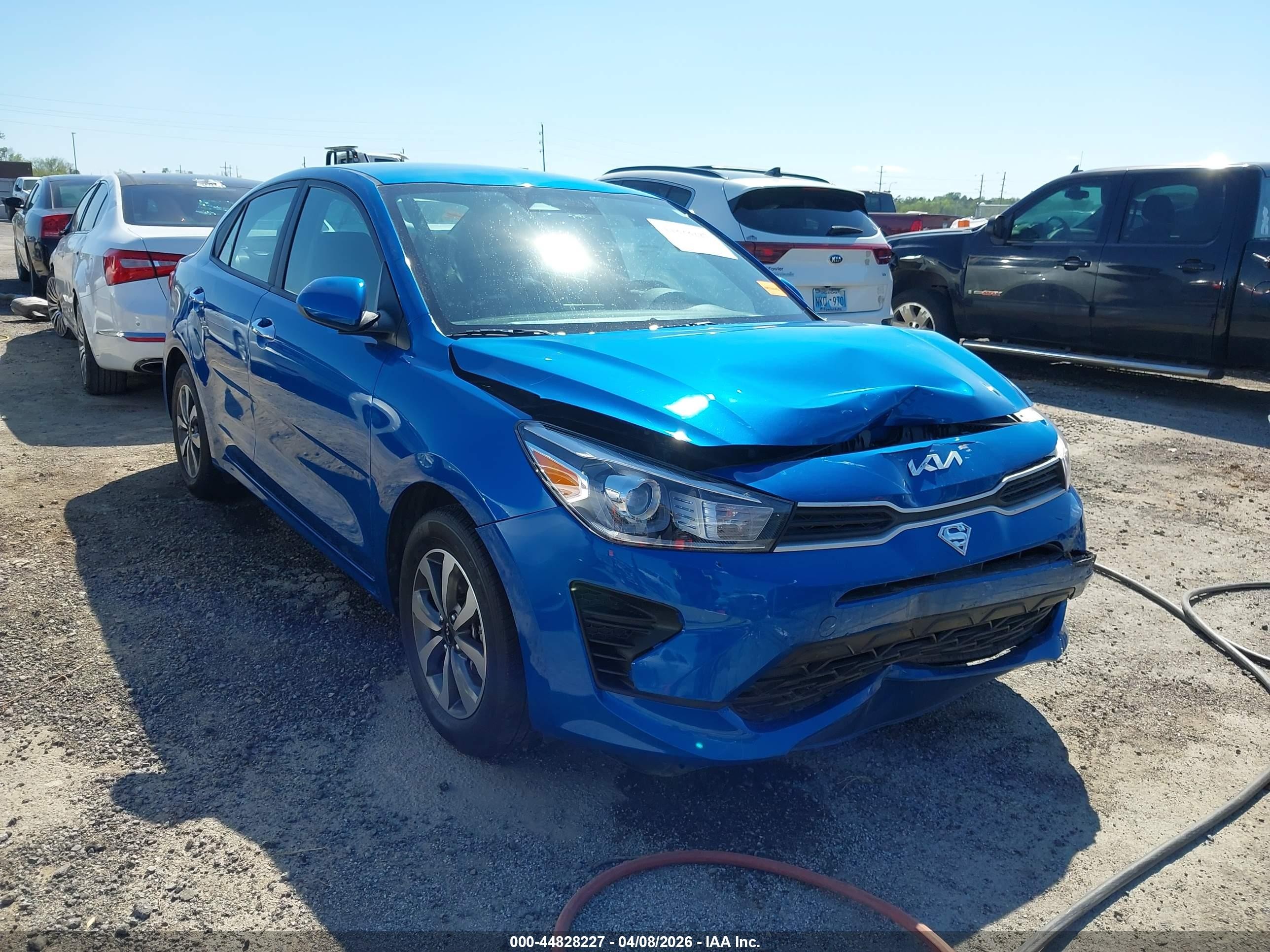 2023 Kia Rio LX, VIN 3KPA24ADXPE553196 — Front end