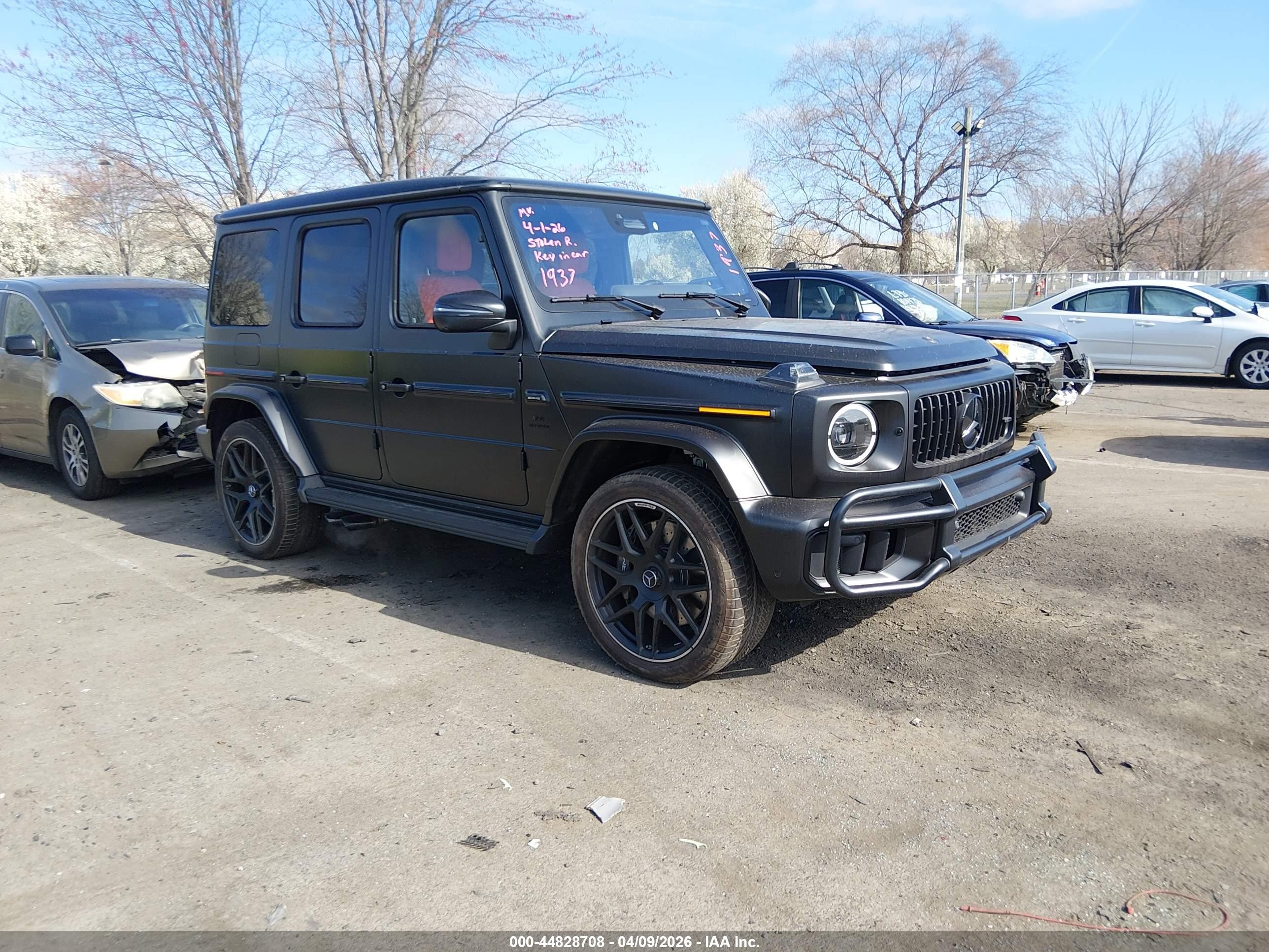 2025 Mercedes-Benz G 63 AMG, VIN W1NWH5AB5SX041937 — Side