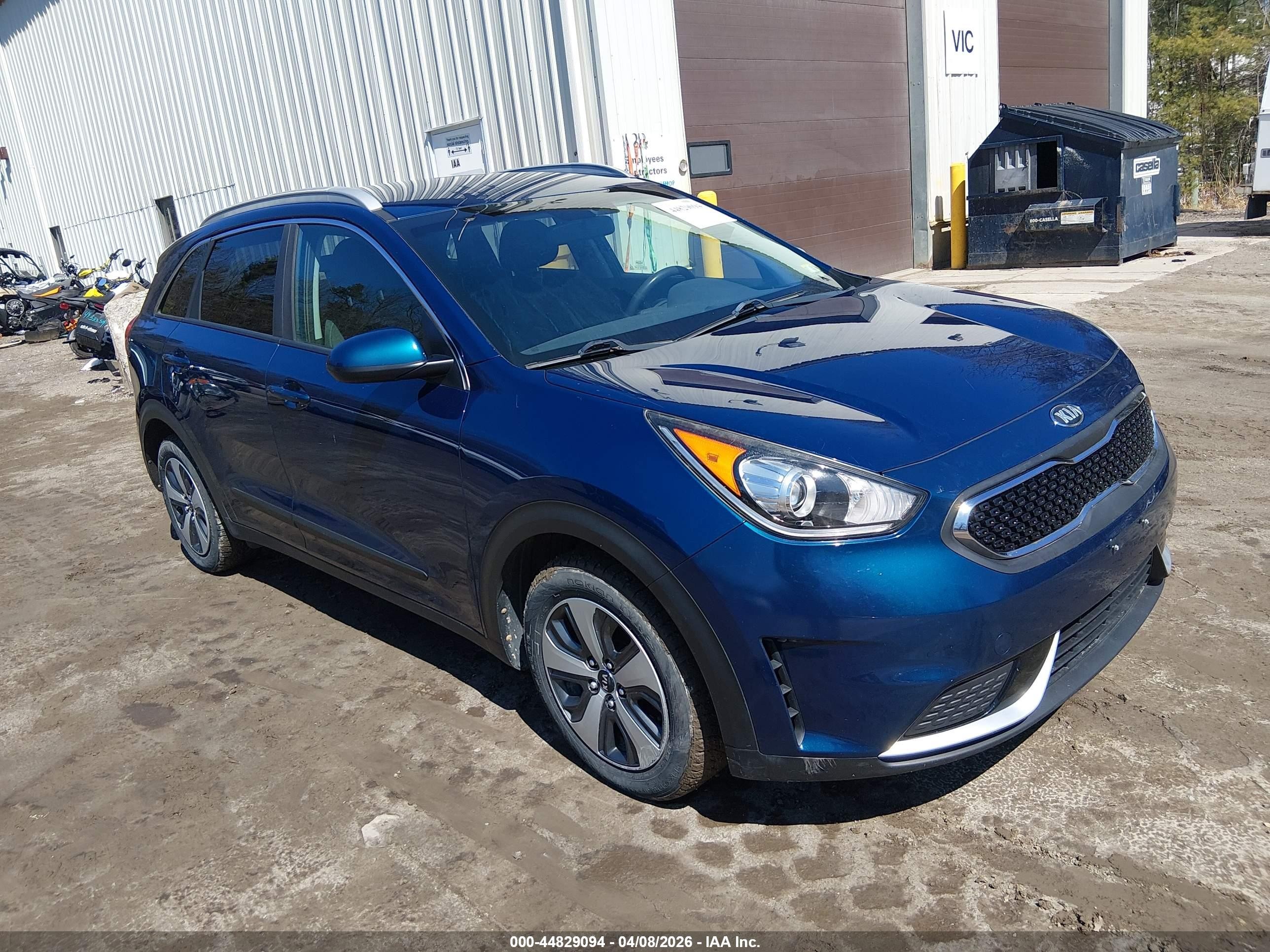2017 Kia Niro LX, VIN KNDCB3LCXH5065080 — Mechanical