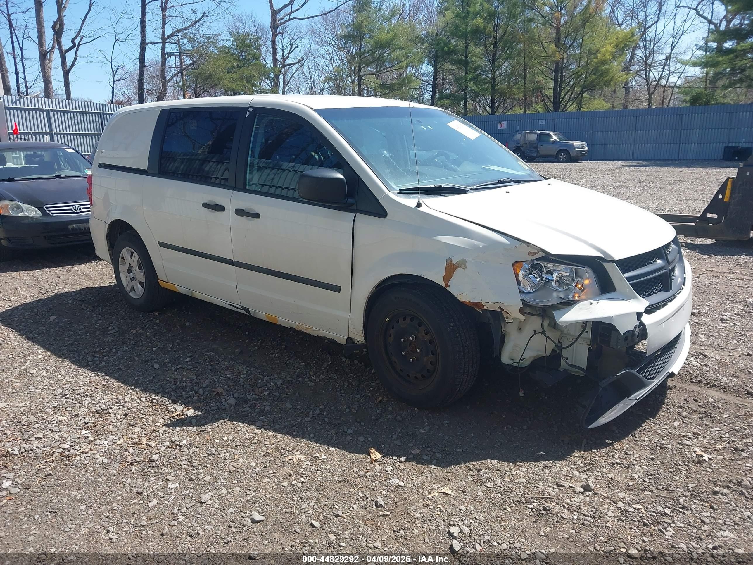 2013 Ram Cargo Van Tradesman, VIN 2C4JRGAG5DR715589 — All over