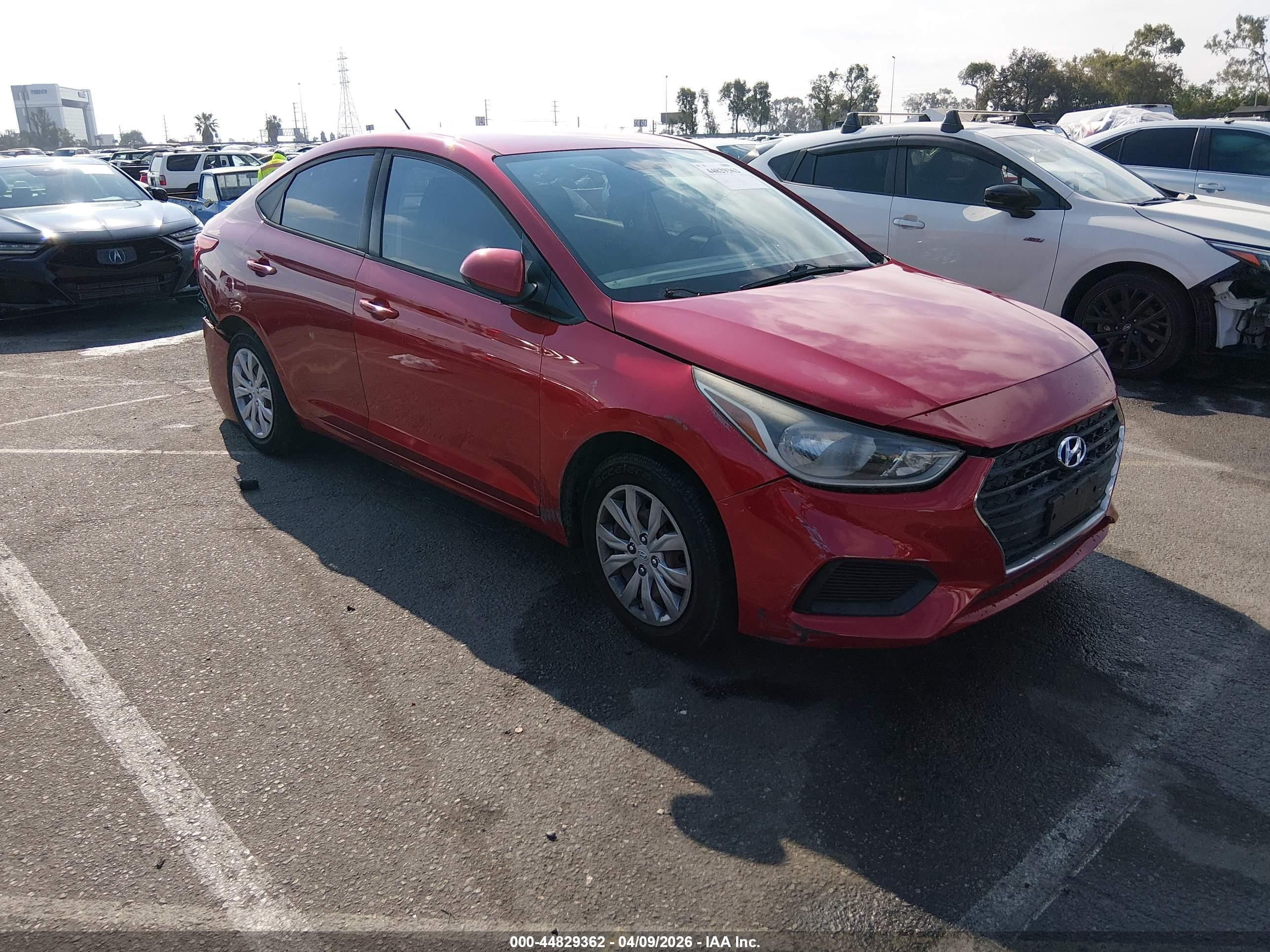 2020 Hyundai Accent SE, VIN 3KPC24A61LE107801 — All over