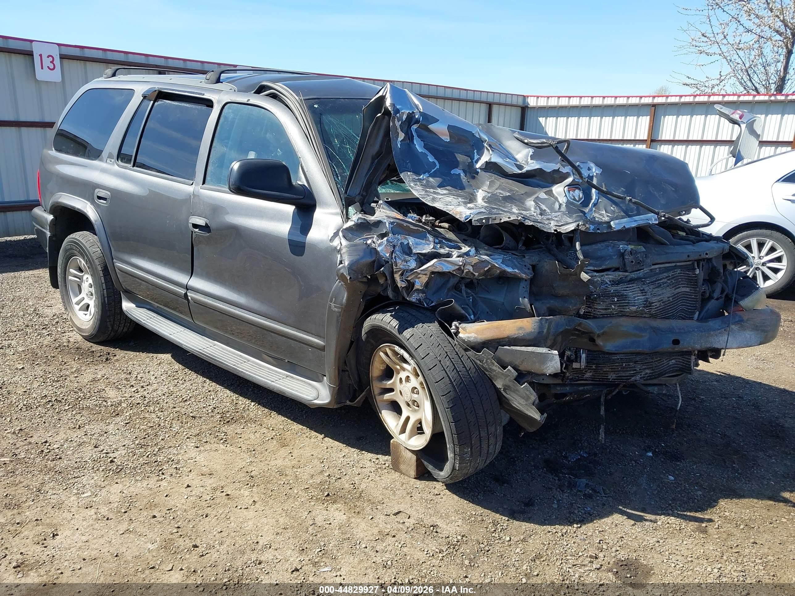 2002 Dodge Durango SLT, VIN 1B4HS48N42F117582 — Front end