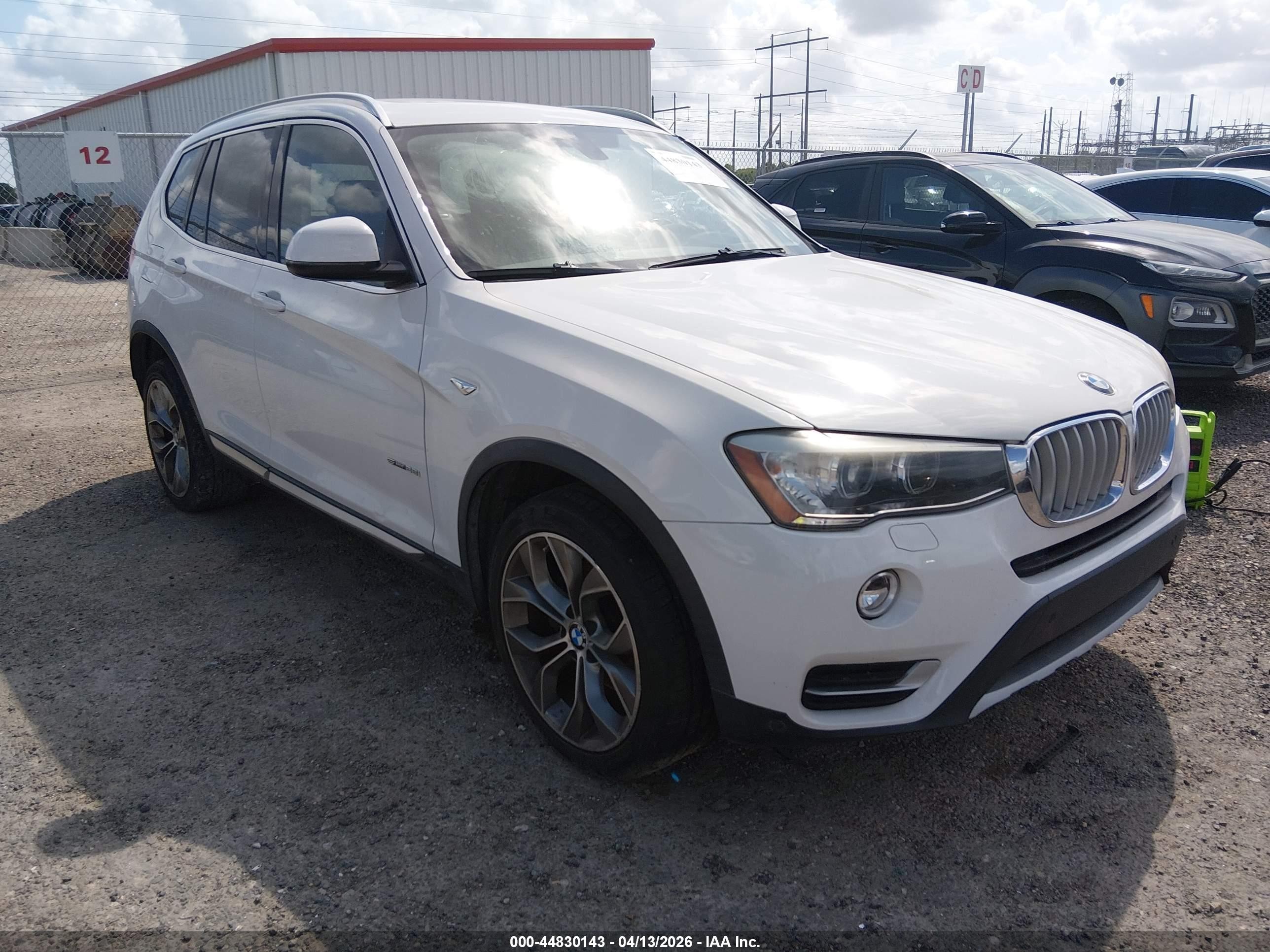 2017 BMW X3 sDrive28i, VIN 5UXWZ7C59H0U46206 — Electrical