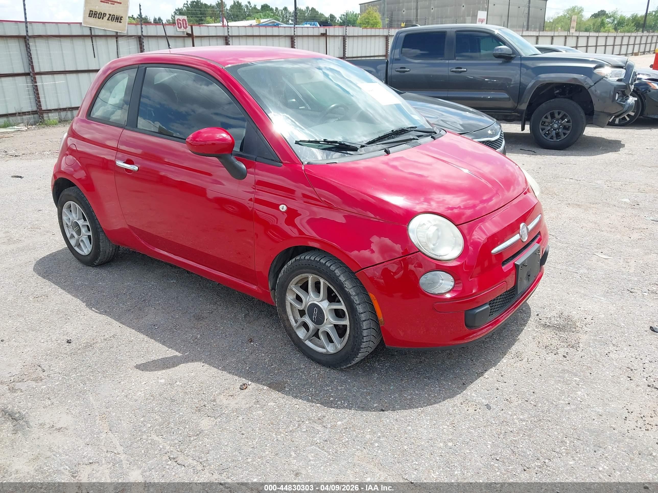 2013 FIAT 500 Pop, VIN 3C3CFFAR2DT534691 — Not stated