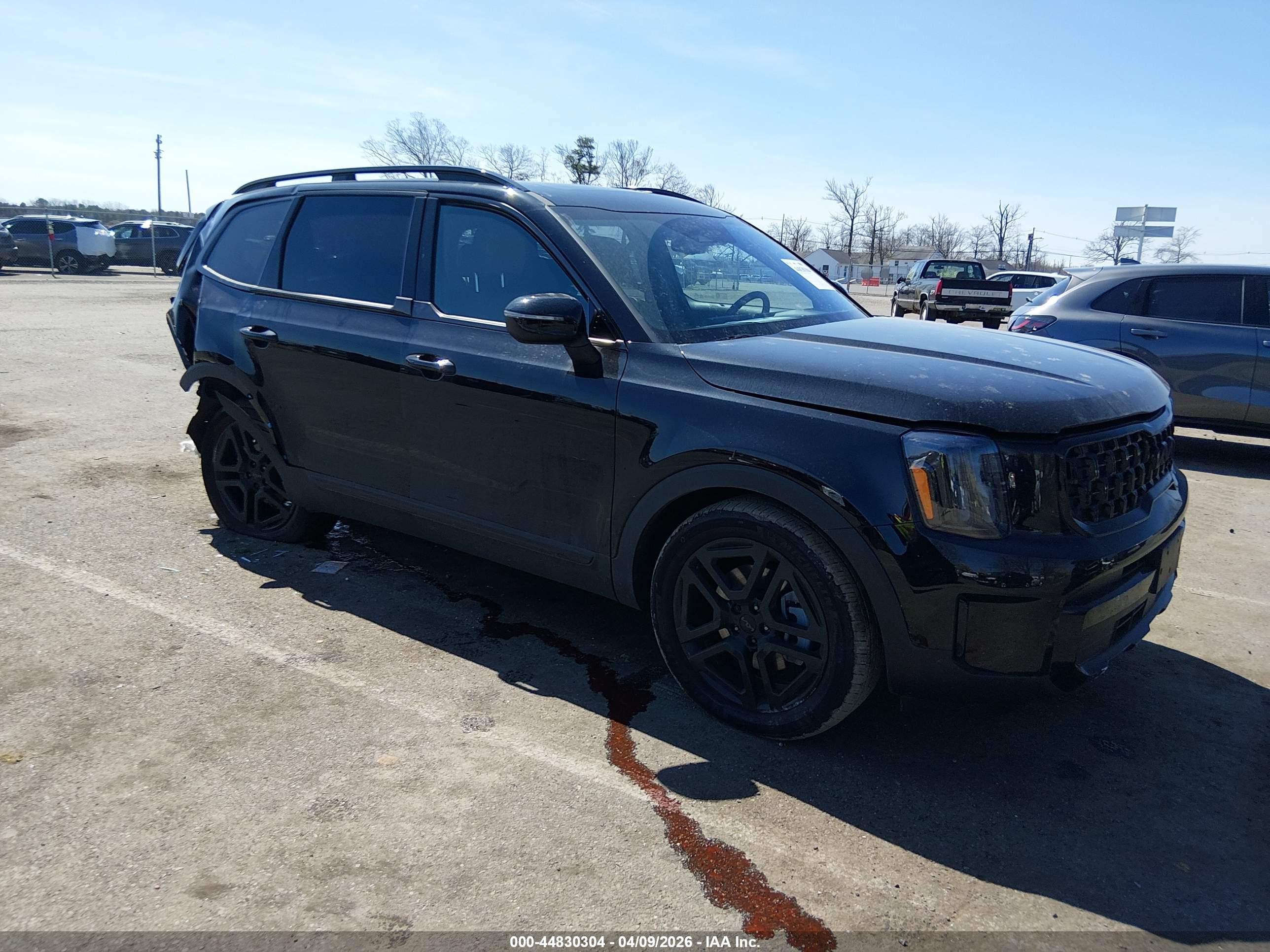 2025 Kia Telluride EX, VIN 5XYP3DGCXSG571425 — Rear end