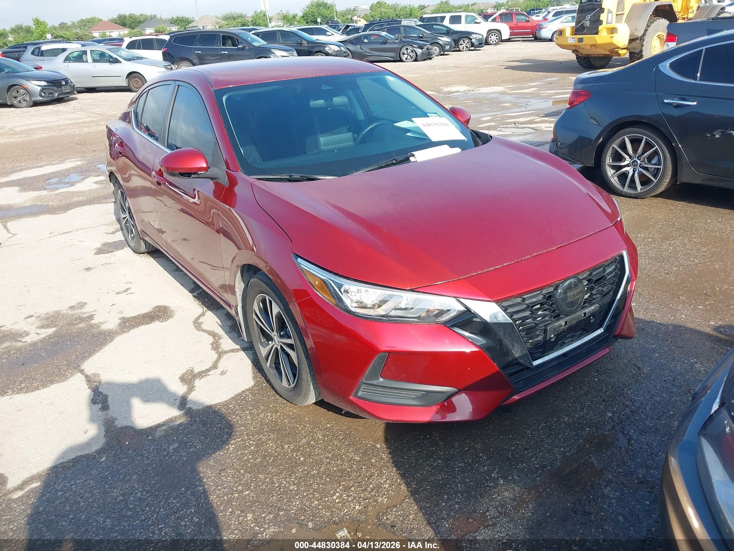2021 Nissan Sentra SV, VIN 3N1AB8CVXMY253216 — Rear end