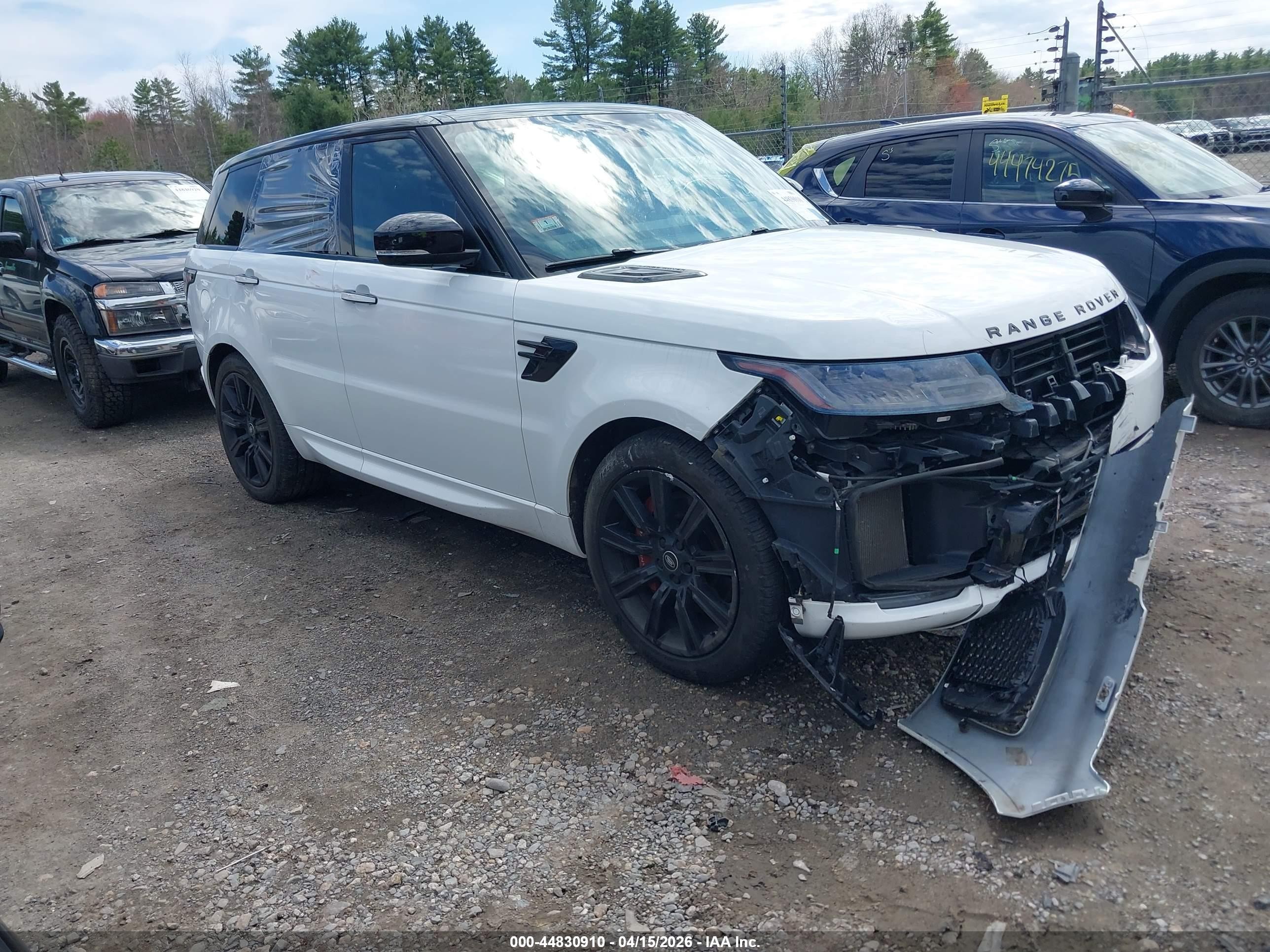 2021 Land Rover Range Rover Sport HST, VIN SALWS2RU5MA771357 — Front end