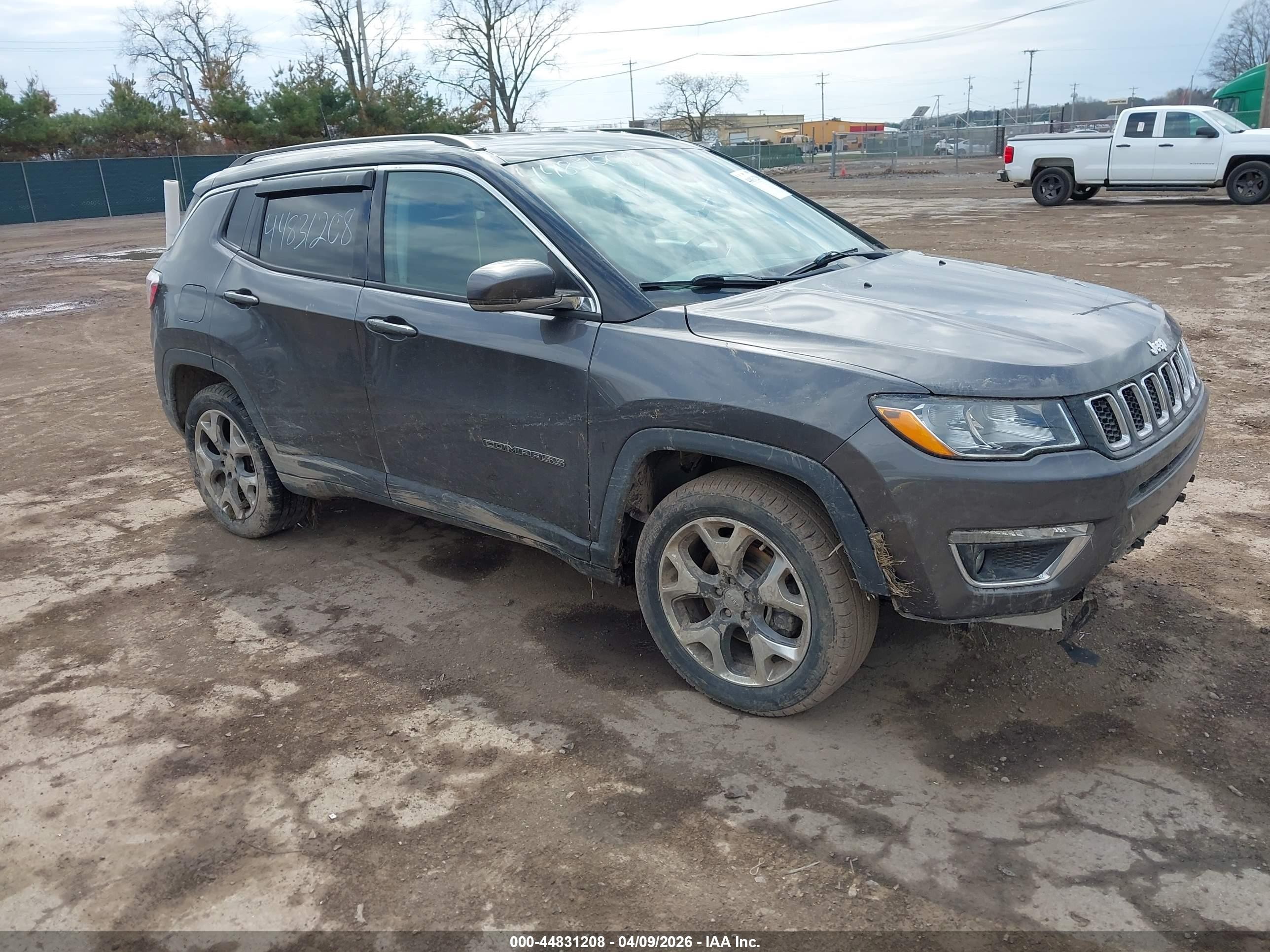 2018 Jeep Compass Limited, VIN 3C4NJDCB7JT283475 — Undercarriage