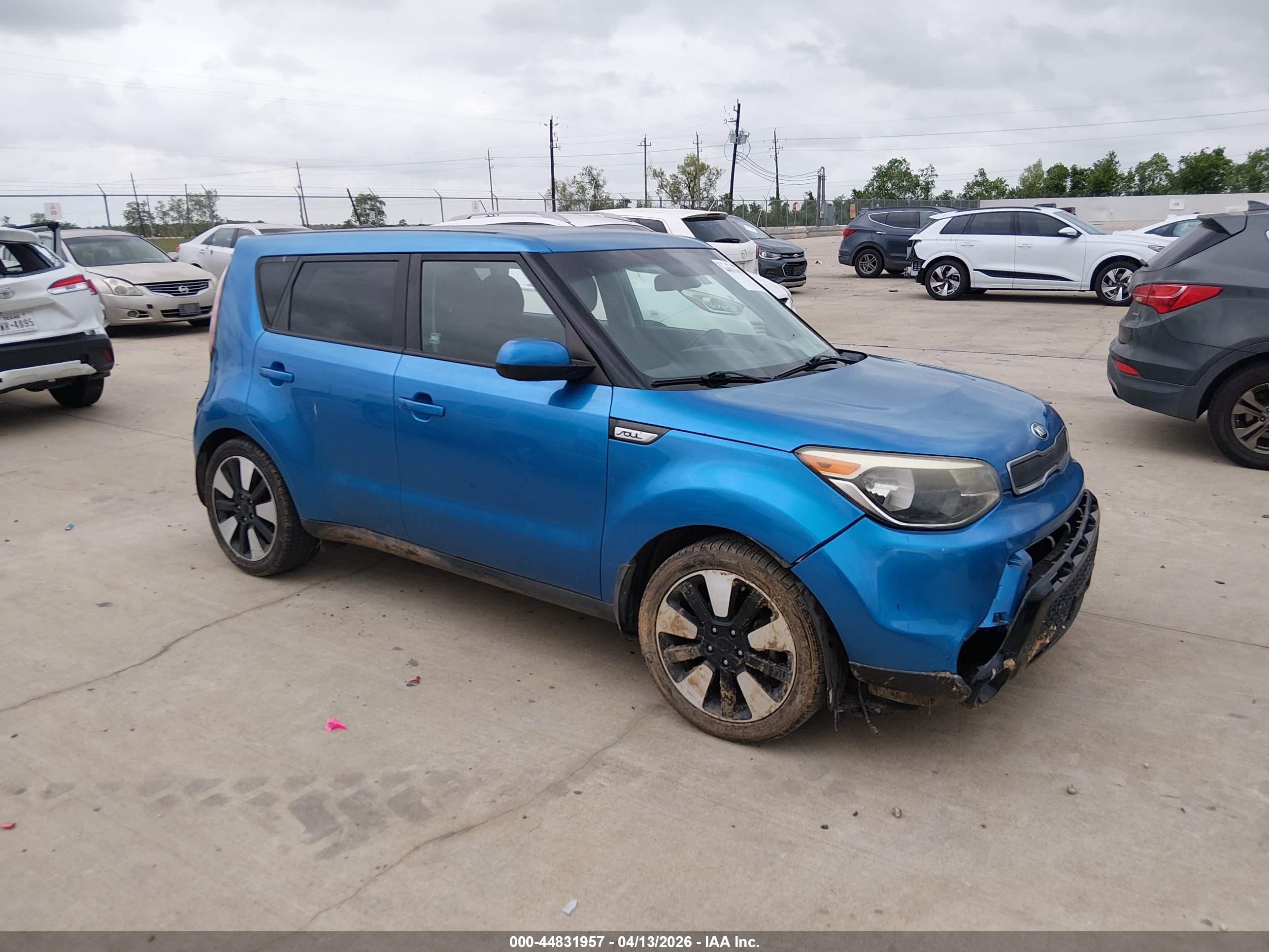 2016 Kia Soul +, VIN KNDJP3A54G7311900 — Theft recovery