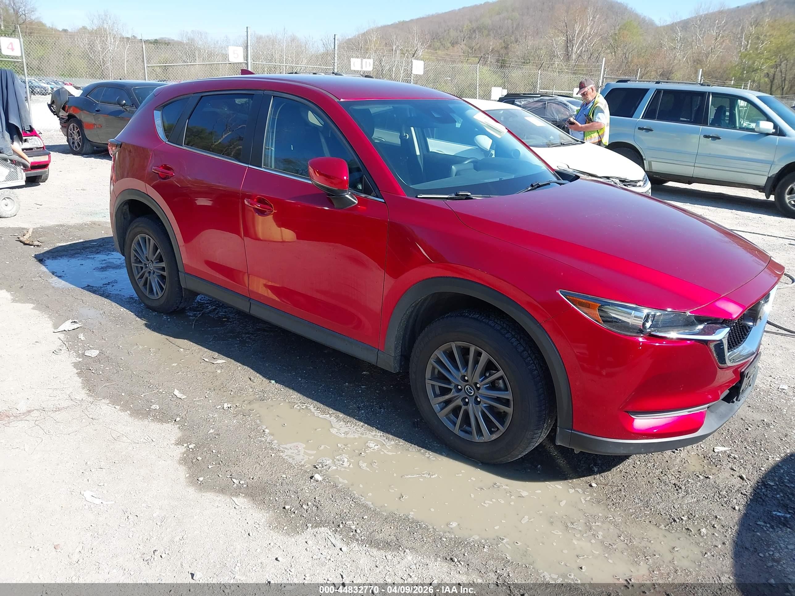 2020 Mazda CX-5 Touring, VIN JM3KFBCM3L0733317 — Rear end