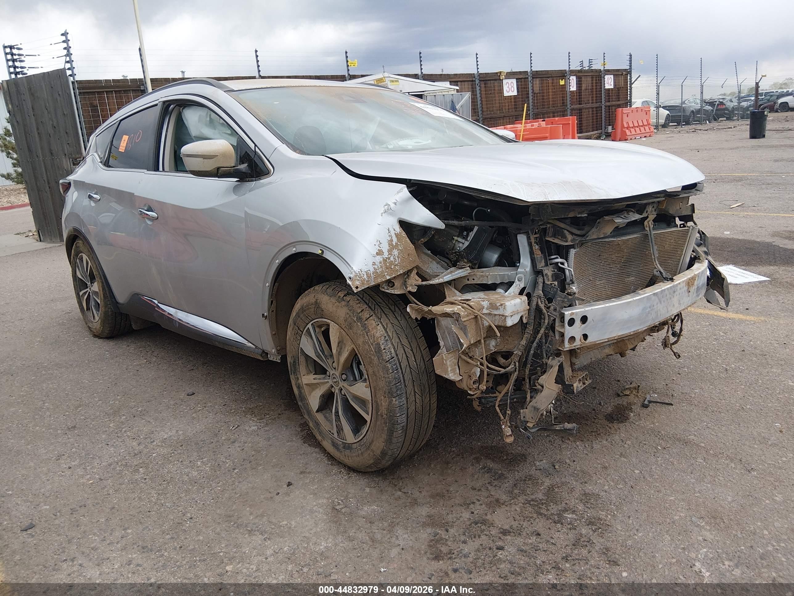 2023 Nissan Murano SV, VIN 5N1AZ2BS2PC121704 — Biohazard / chemical