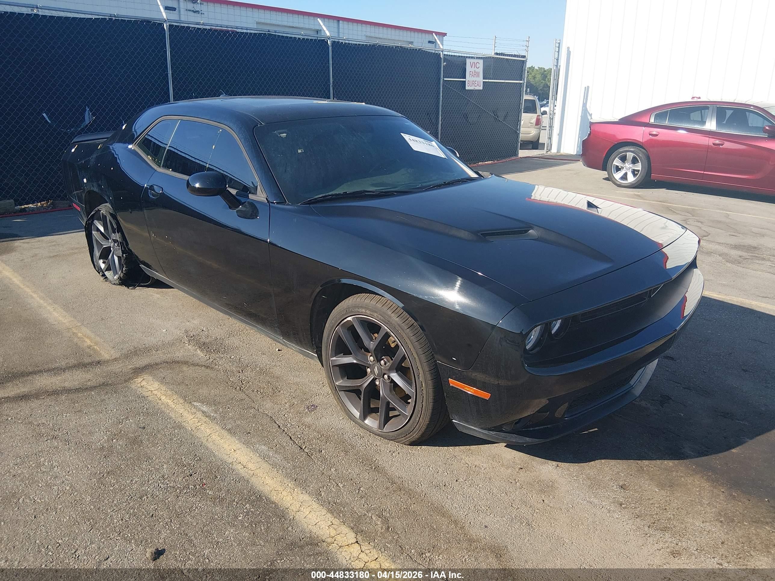 2021 Dodge Challenger SXT, VIN 2C3CDZAG0MH552430 — Vandalism