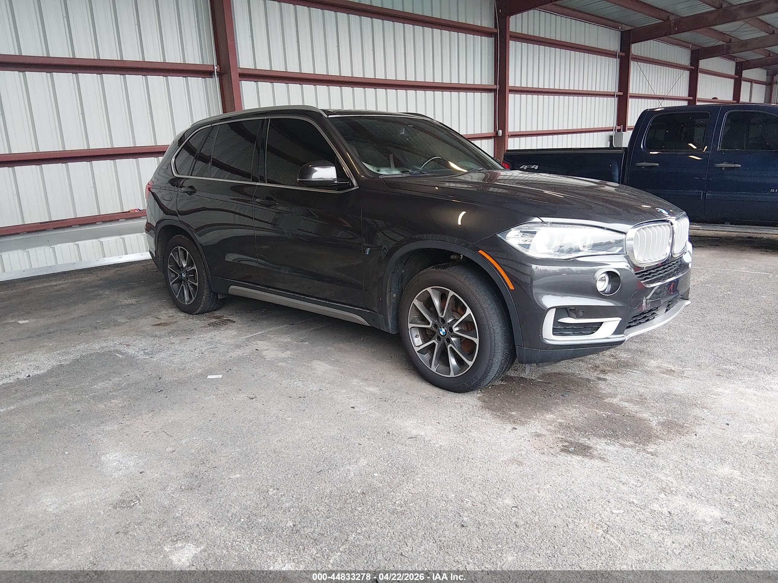 2018 BMW X5 xDrive40e, VIN 5UXKT0C56J0W00464 — Water / flood