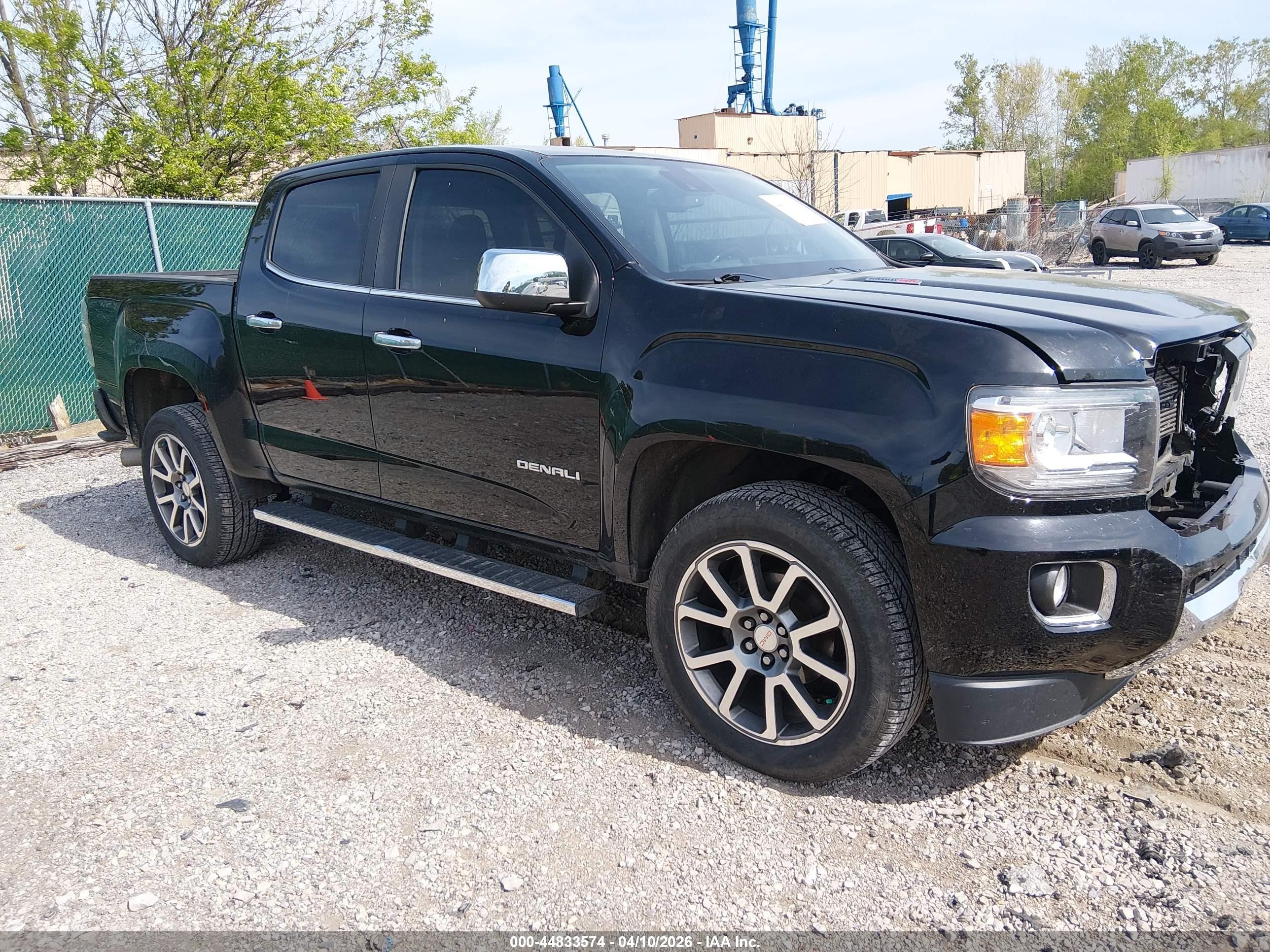 2018 GMC Canyon 4WD Denali, VIN 1GTP6EE17J1245840 — Front end