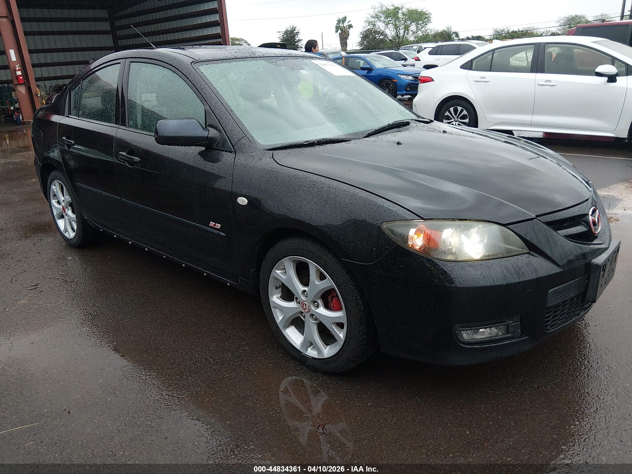2007 Mazda 3 S Grand Touring, VIN JM1BK323071652343 — Front end
