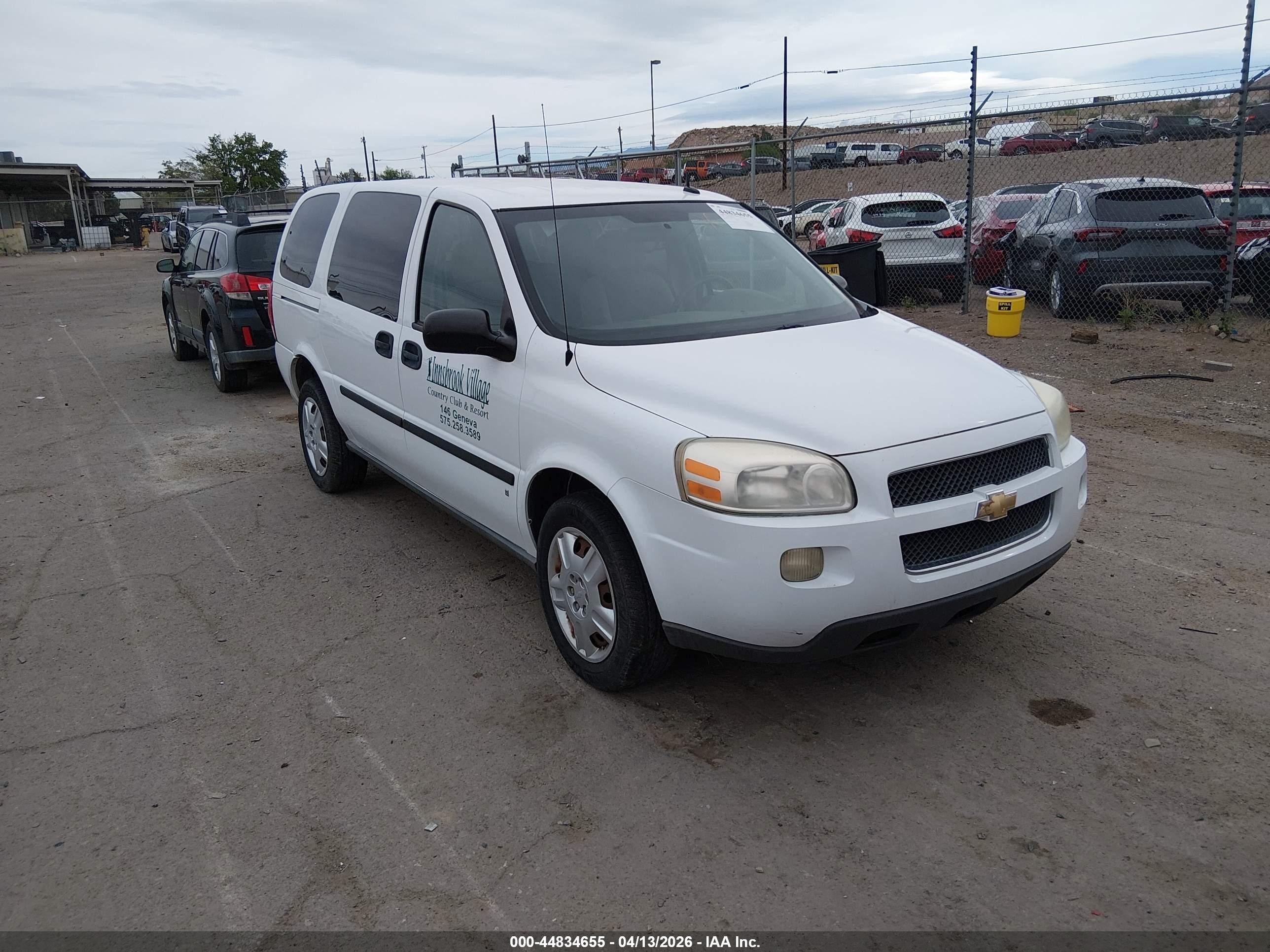 2008 Chevrolet Uplander LS Fleet, VIN 1GBDV13W98D205723 — All over