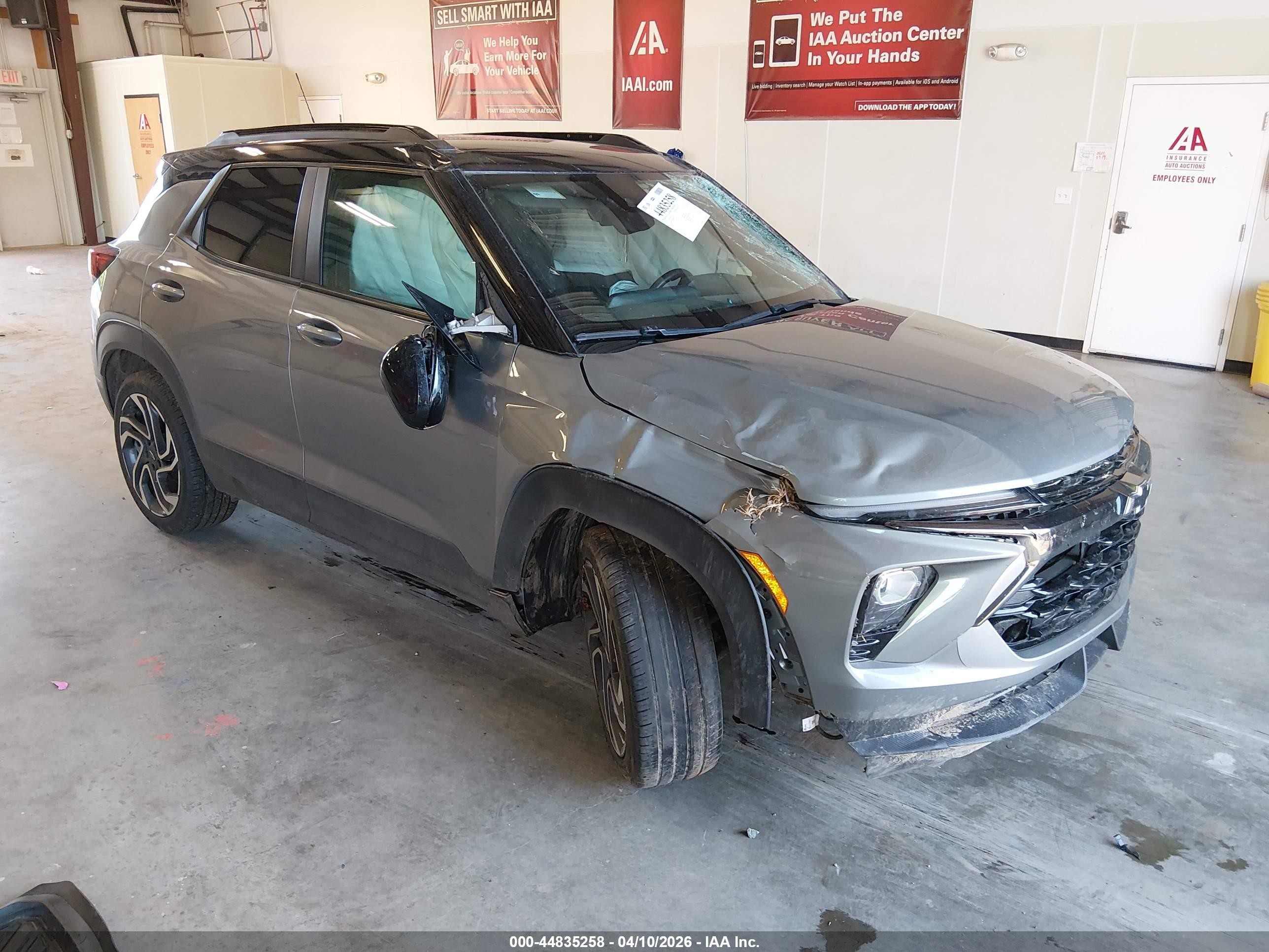 2024 Chevrolet TrailBlazer RS, VIN KL79MTSL6RB109999 — Front end