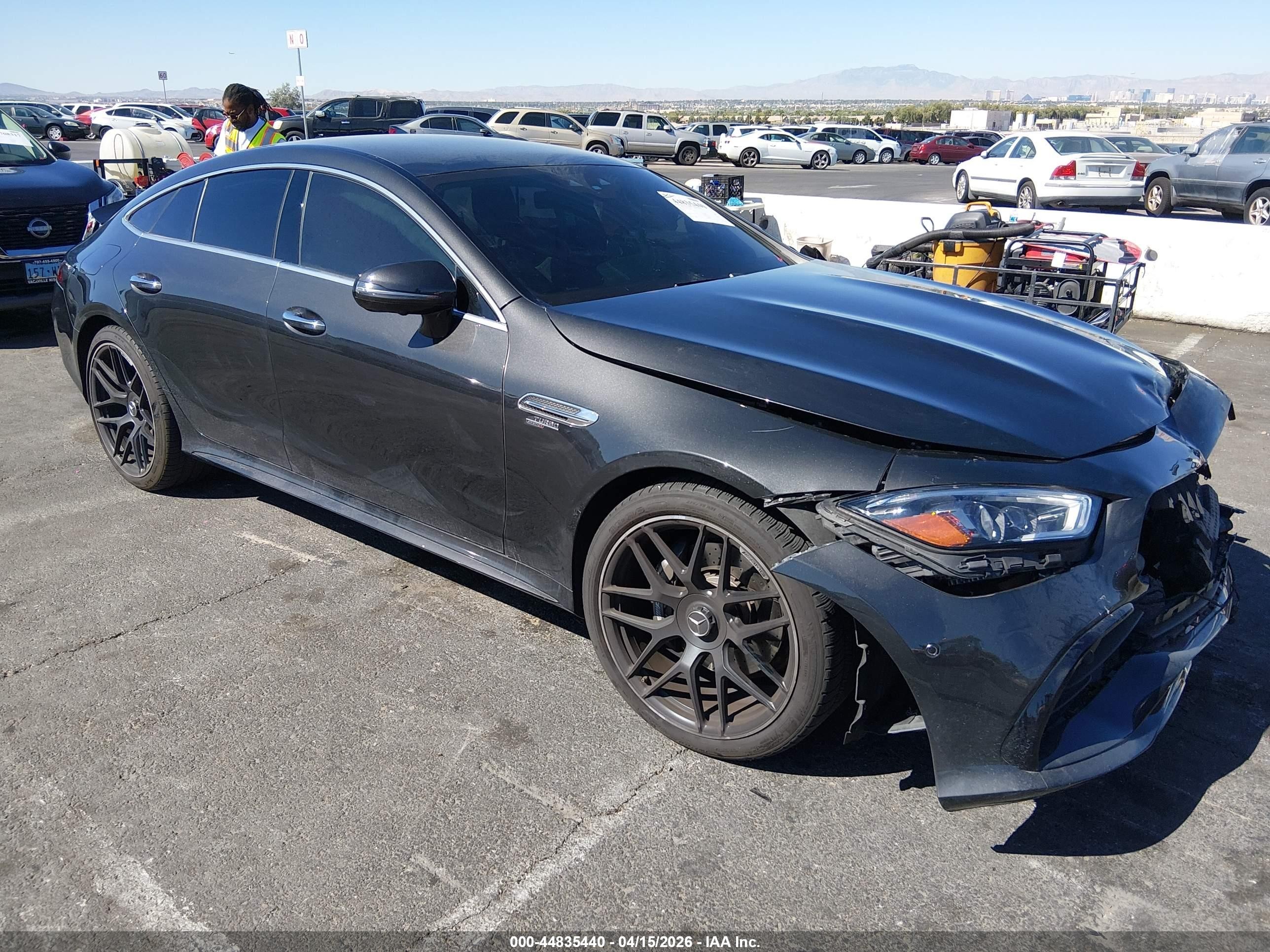 2022 Mercedes-Benz AMG GT 53, VIN W1K7X6BBXNA048964 — Front end