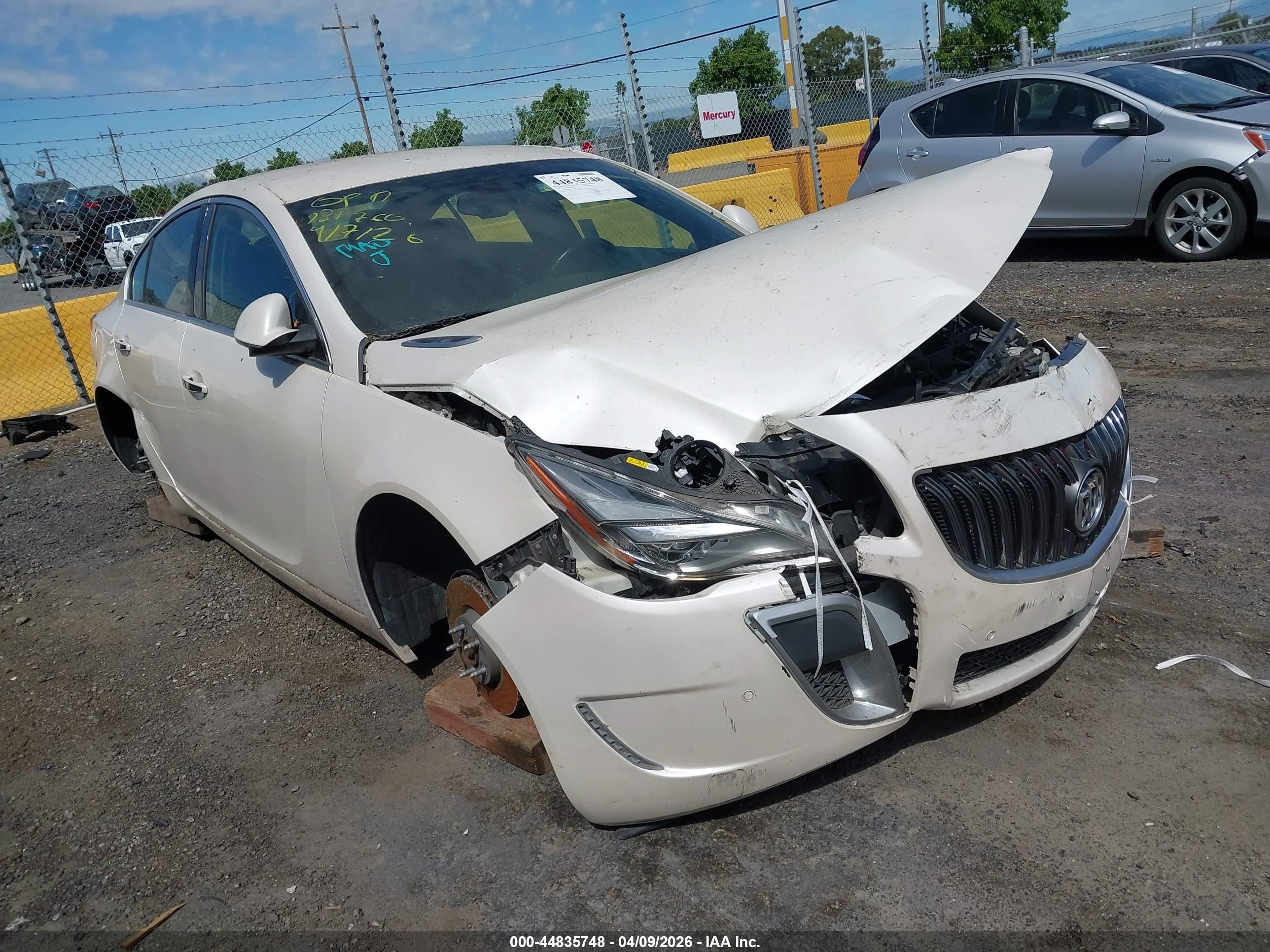 2014 Buick Regal GS, VIN 2G4GT5GX5E9224427 — Theft recovery