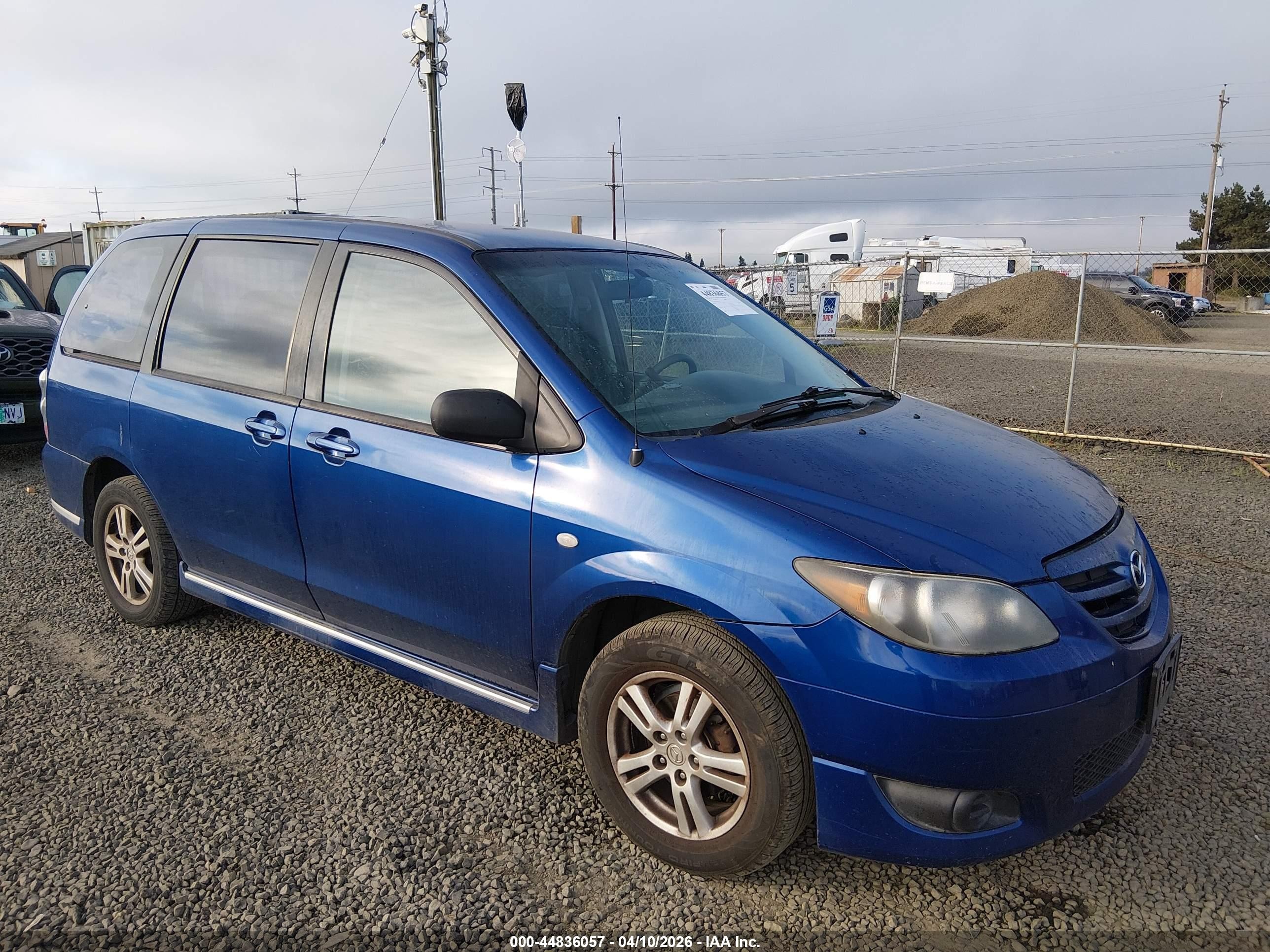 2004 Mazda MPV LX, VIN JM3LW28A940531084 — Front end