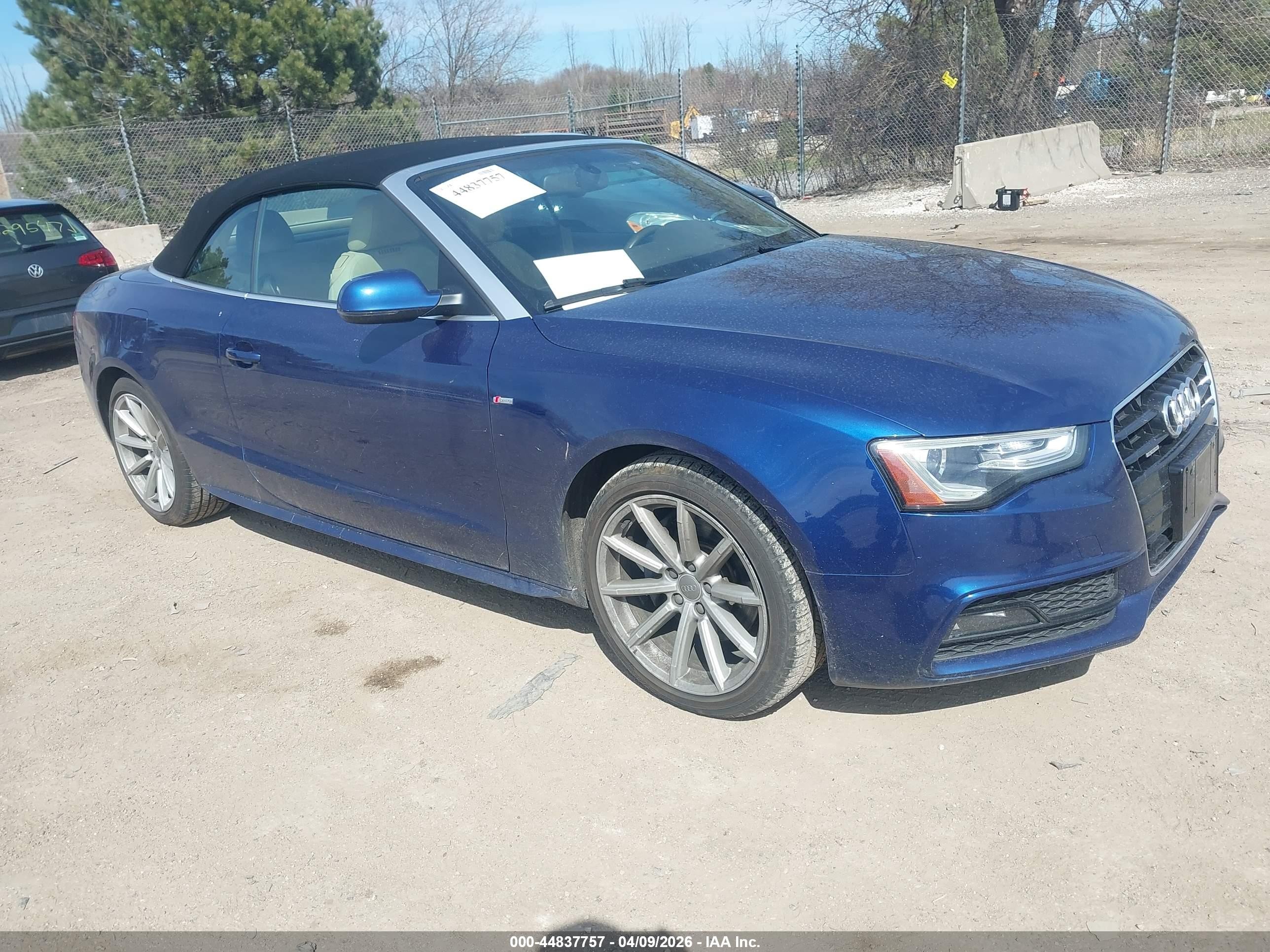 2015 Audi A5 Premium Plus, VIN WAUMFAFH7FN002632 — После угона