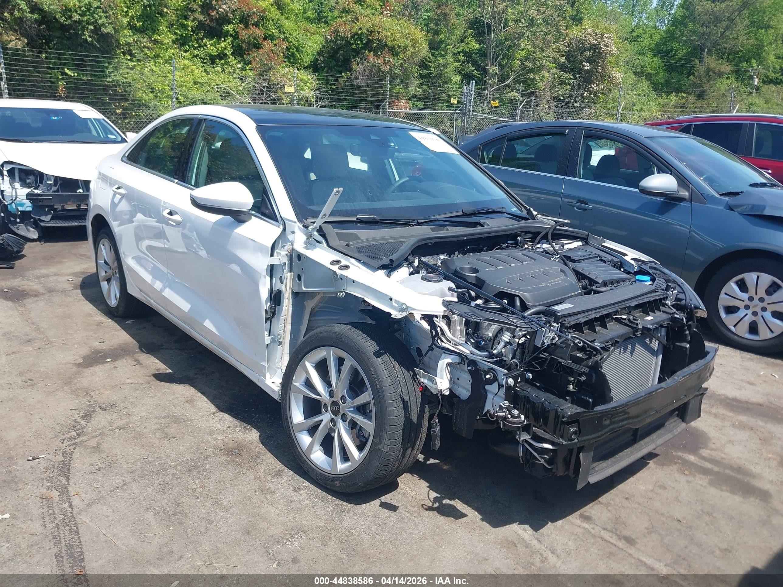 2025 Audi A3 Premium, VIN WAUGUDGYXSA069259 — Перед