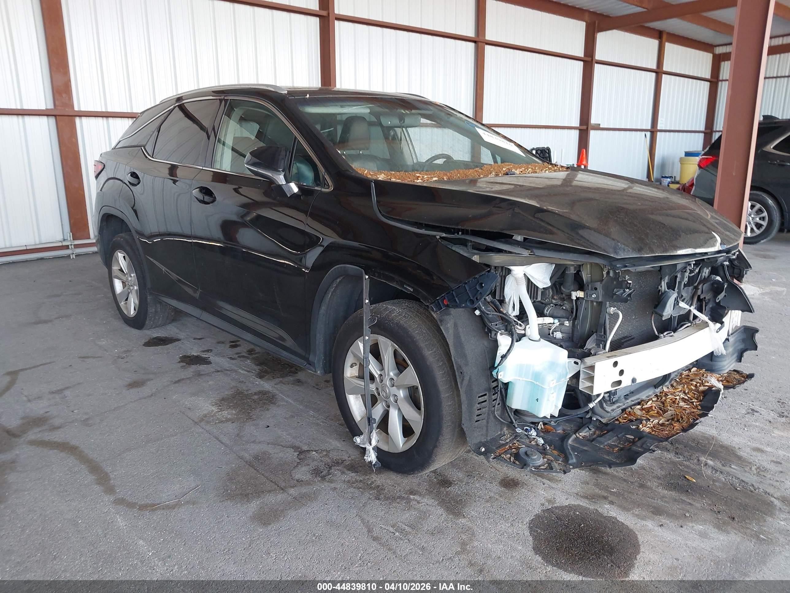 2016 Lexus RX 350, VIN 2T2BZMCA4GC006213 — Перед