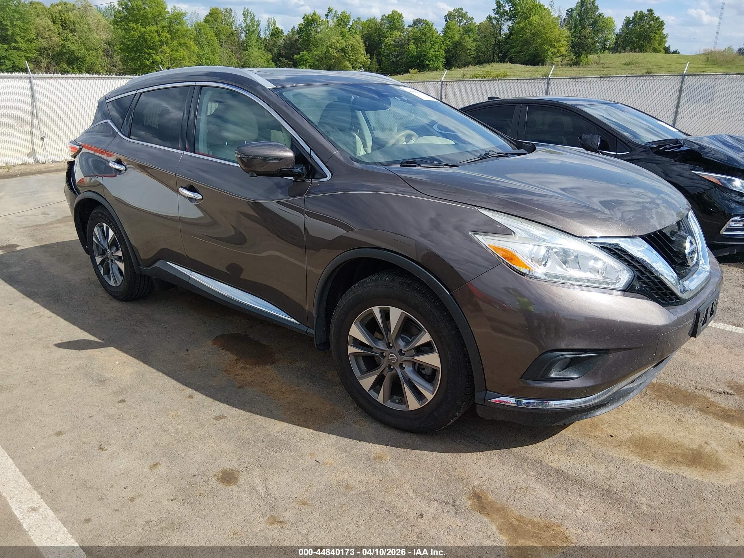 2017 Nissan Murano S, VIN 5N1AZ2MG1HN124687 — Side