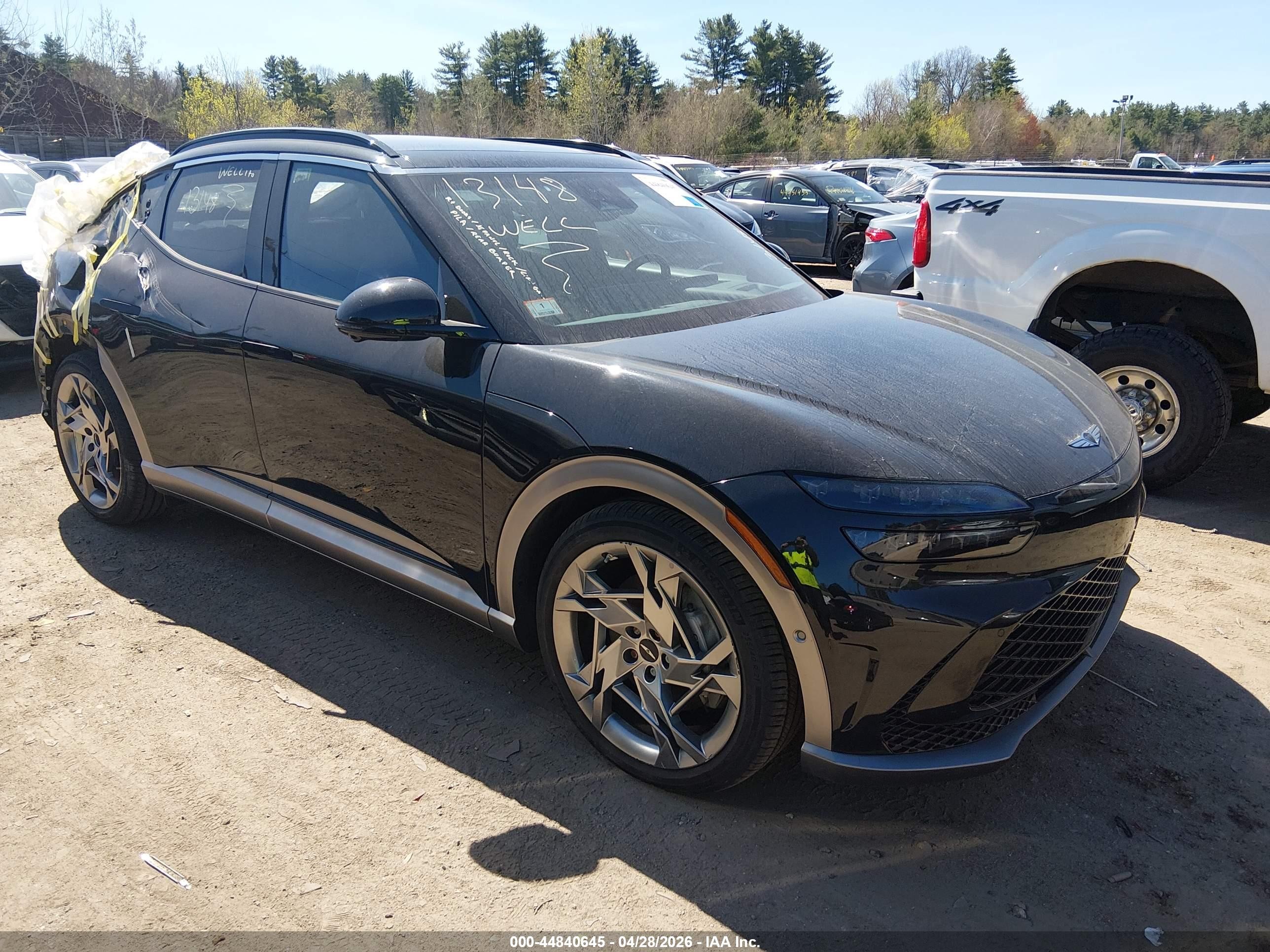 2023 Genesis GV60 Performance, VIN KMUKEDTB4PU013770 — Rear end