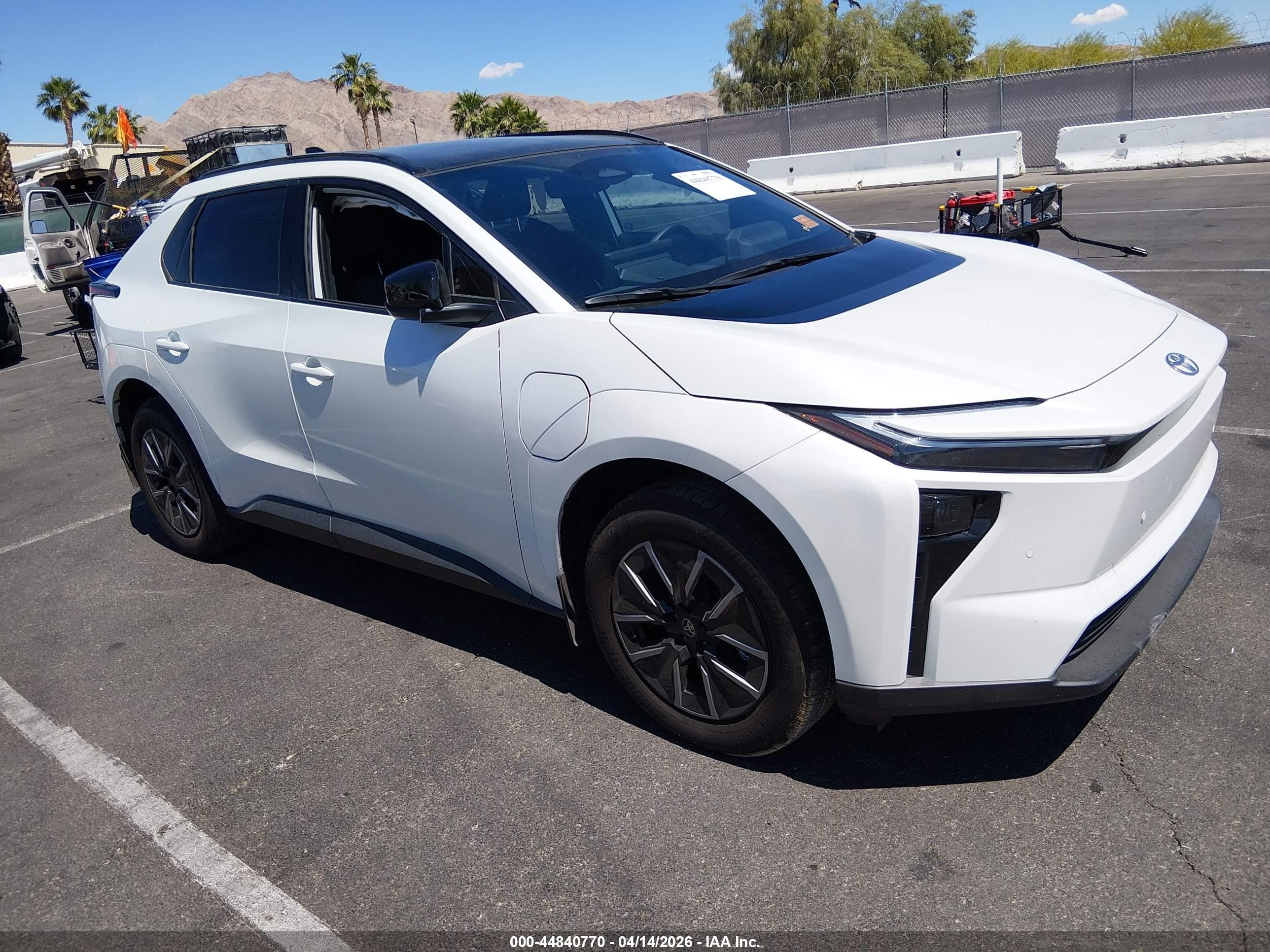 2026 Toyota bZ XLE, VIN JTMBDAFB6TJ017900 — Side