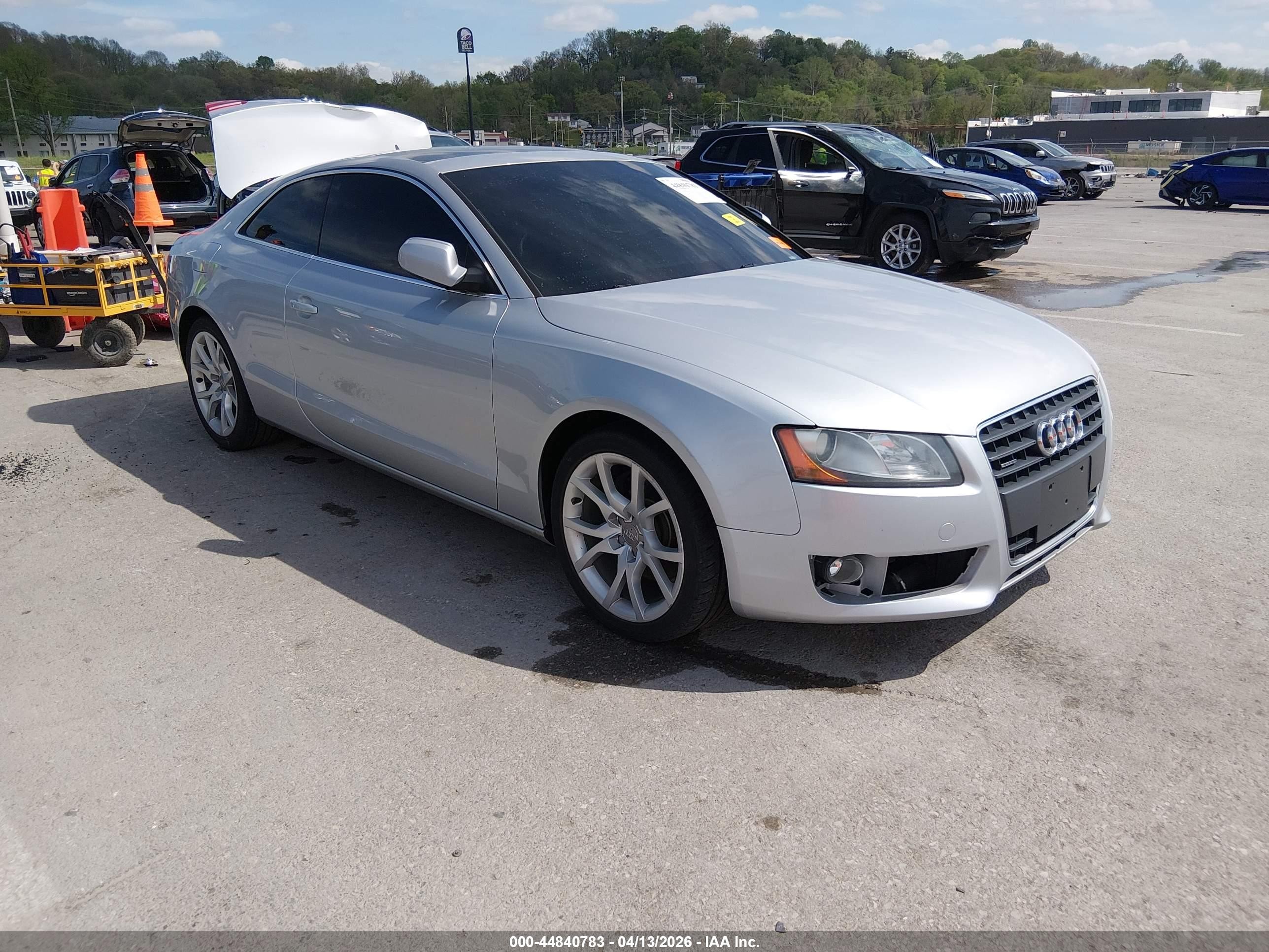 2012 Audi A5 Premium, VIN WAUCFAFR0CA002849 — Rear end
