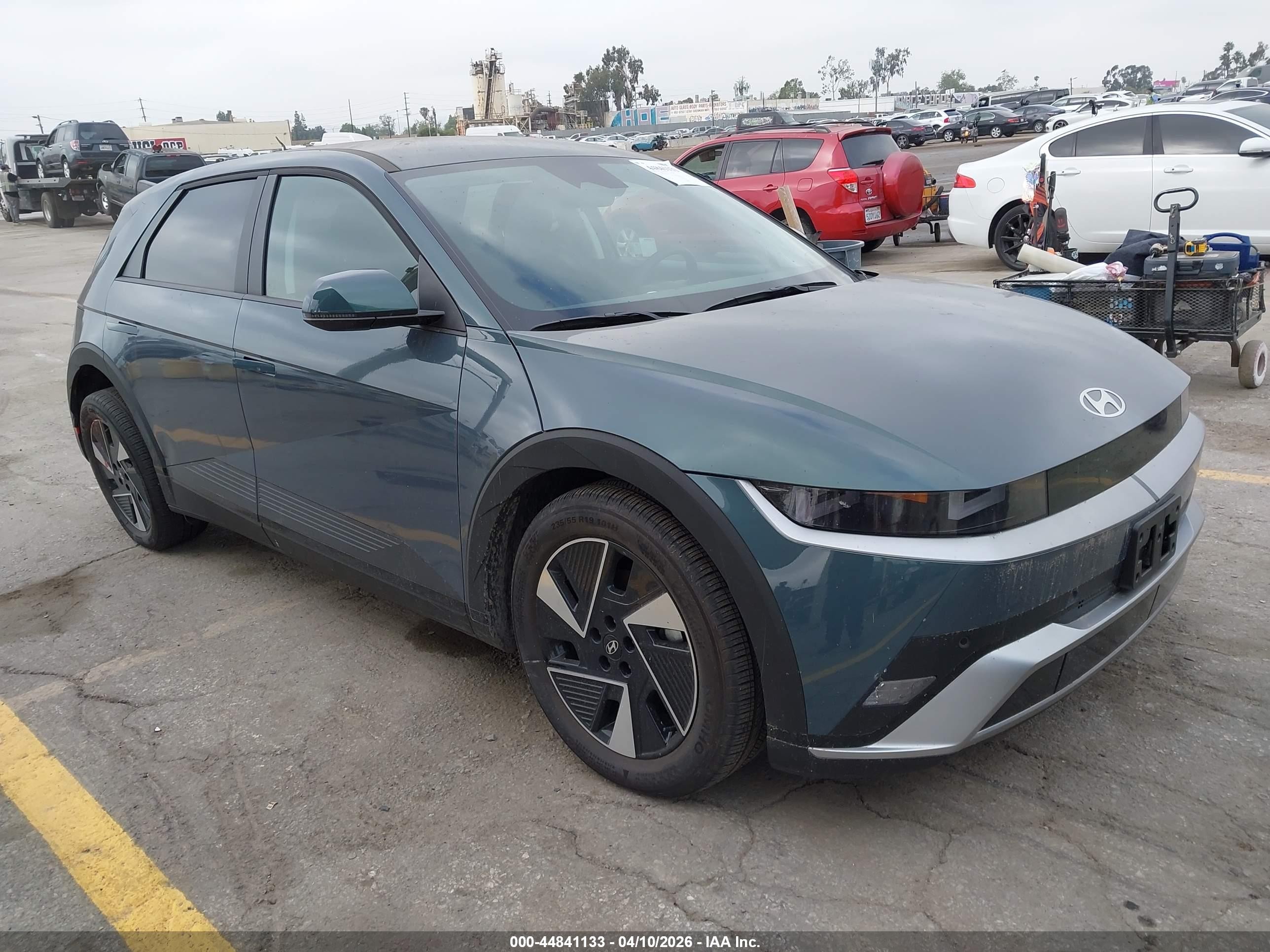2025 Hyundai Ioniq 5 SE, VIN 7YAKM4DAXSY002780 — Rear end