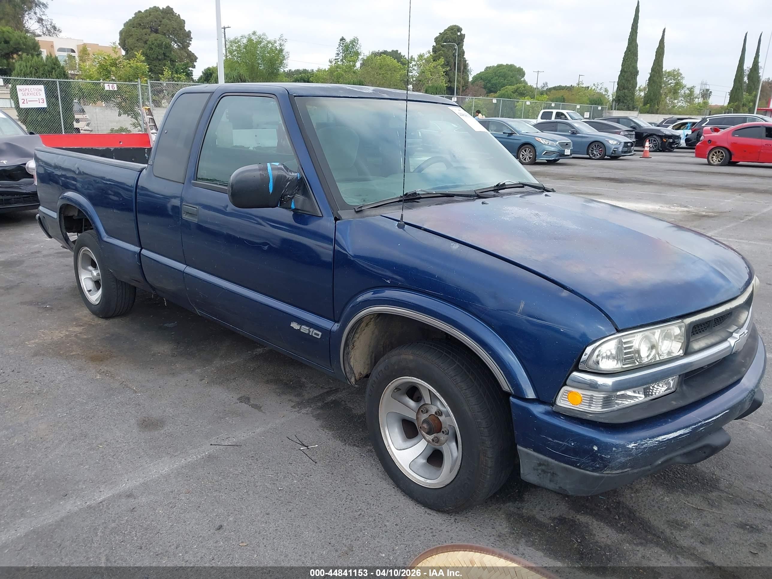 2000 Chevrolet S-10 LS, VIN 1GCCS1955YK251995 — Theft recovery