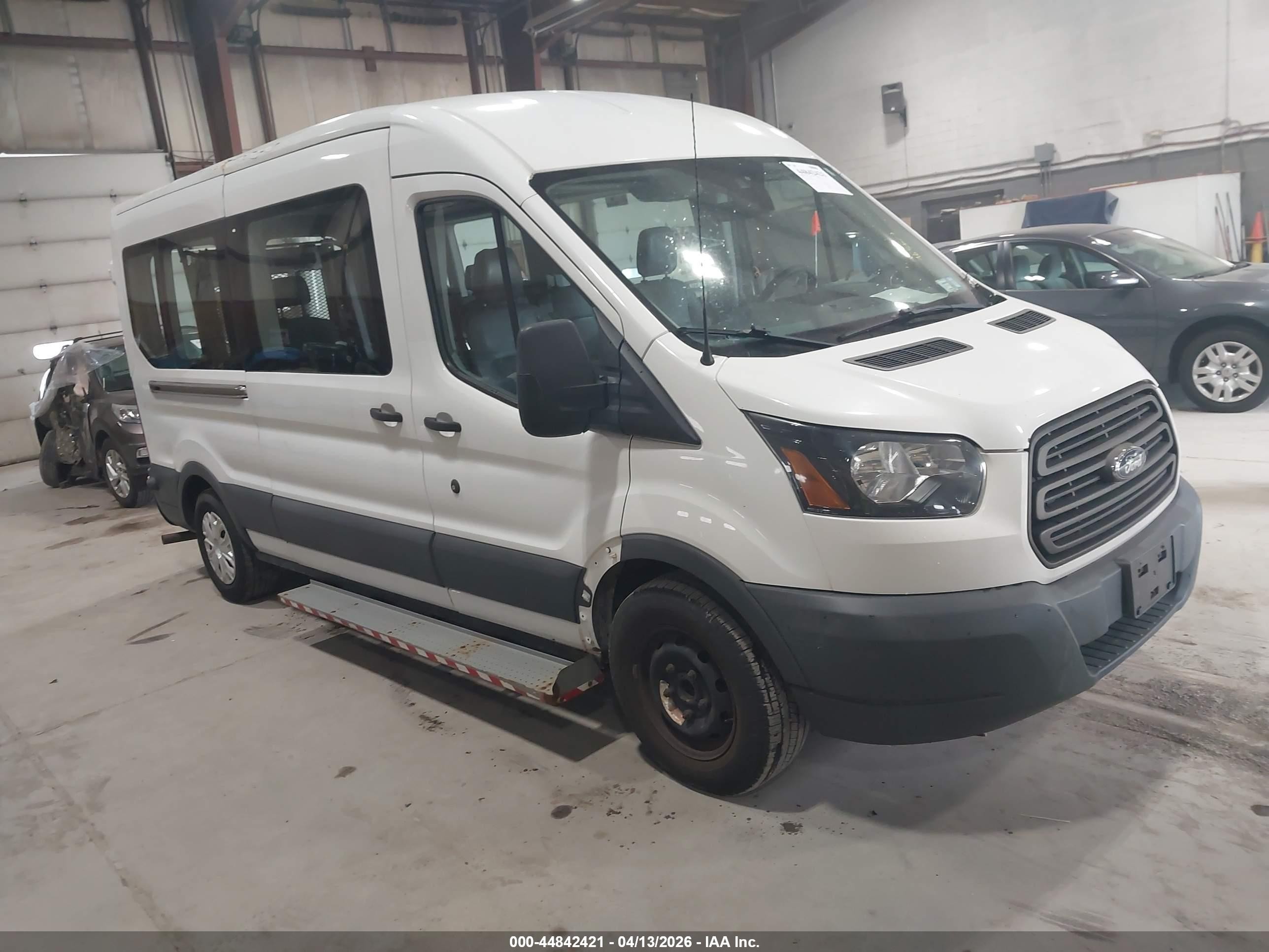 2017 Ford Transit Passenger XLT, VIN 1FBZX2CM9HKA28672 — Undercarriage