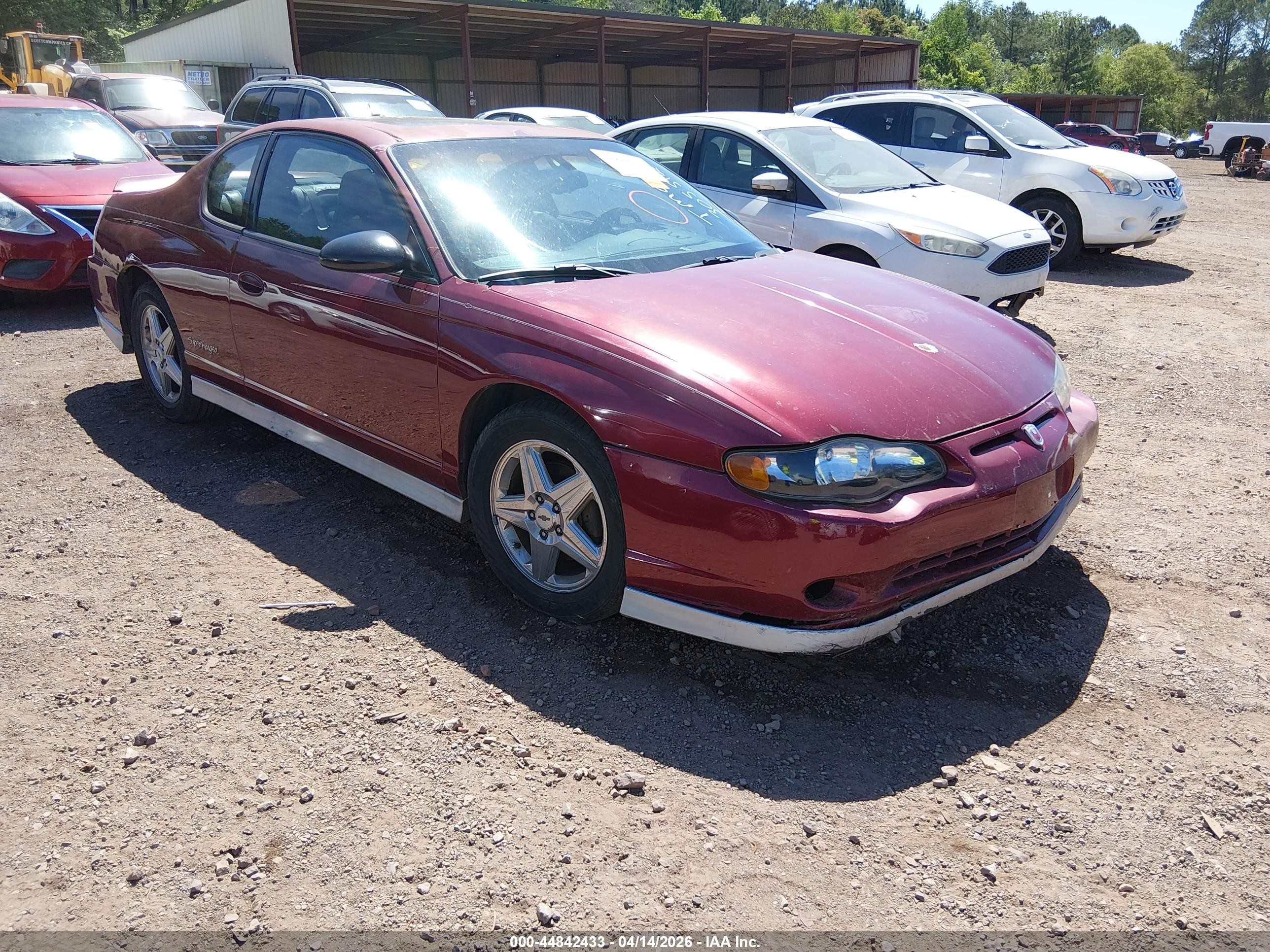 2005 Chevrolet Monte Carlo Supercharged SS, VIN 2G1WZ151959305512 — Перед