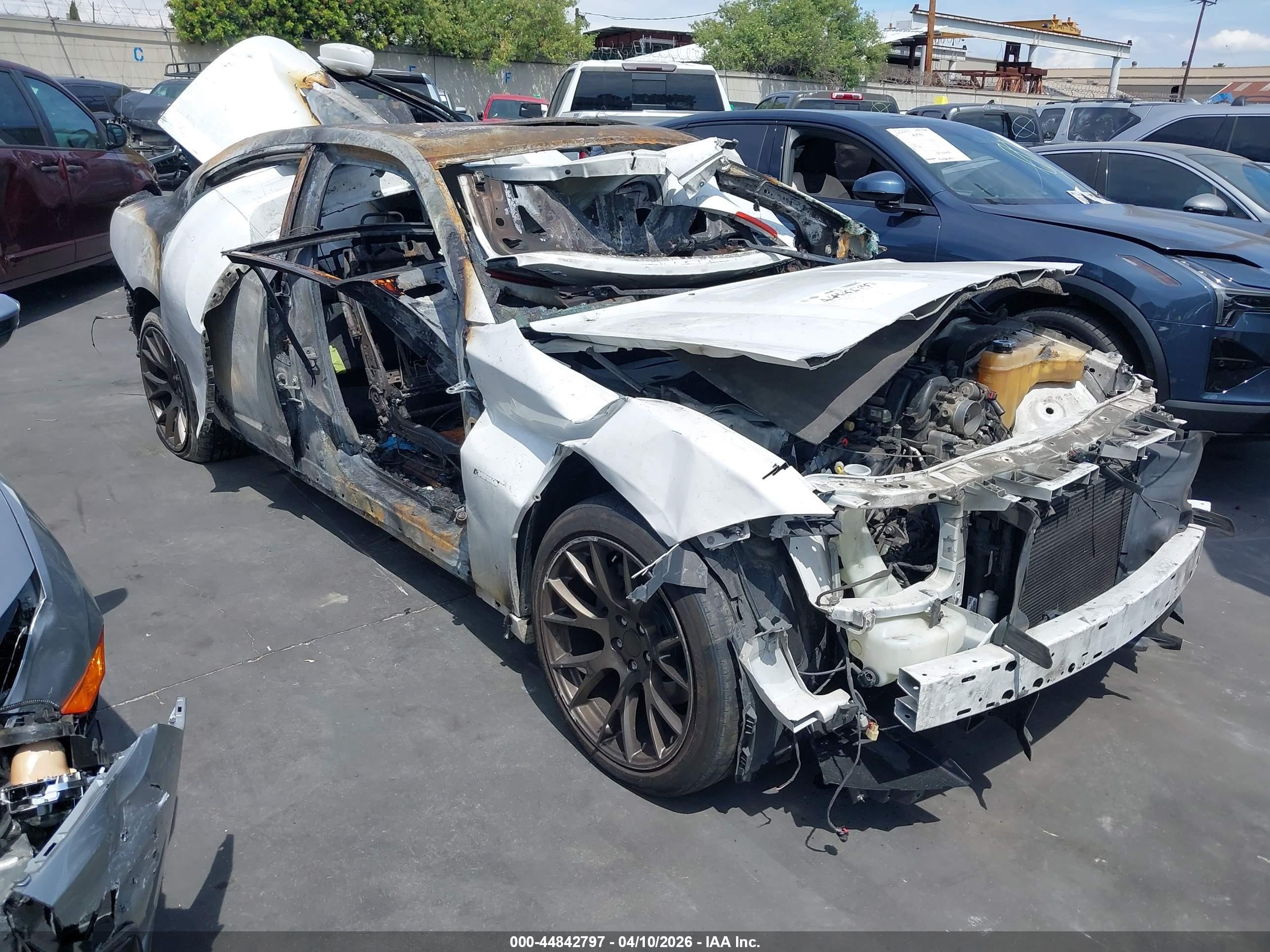 2015 Dodge Charger RT, VIN 2C3CDXCT7FH826207 — Burn