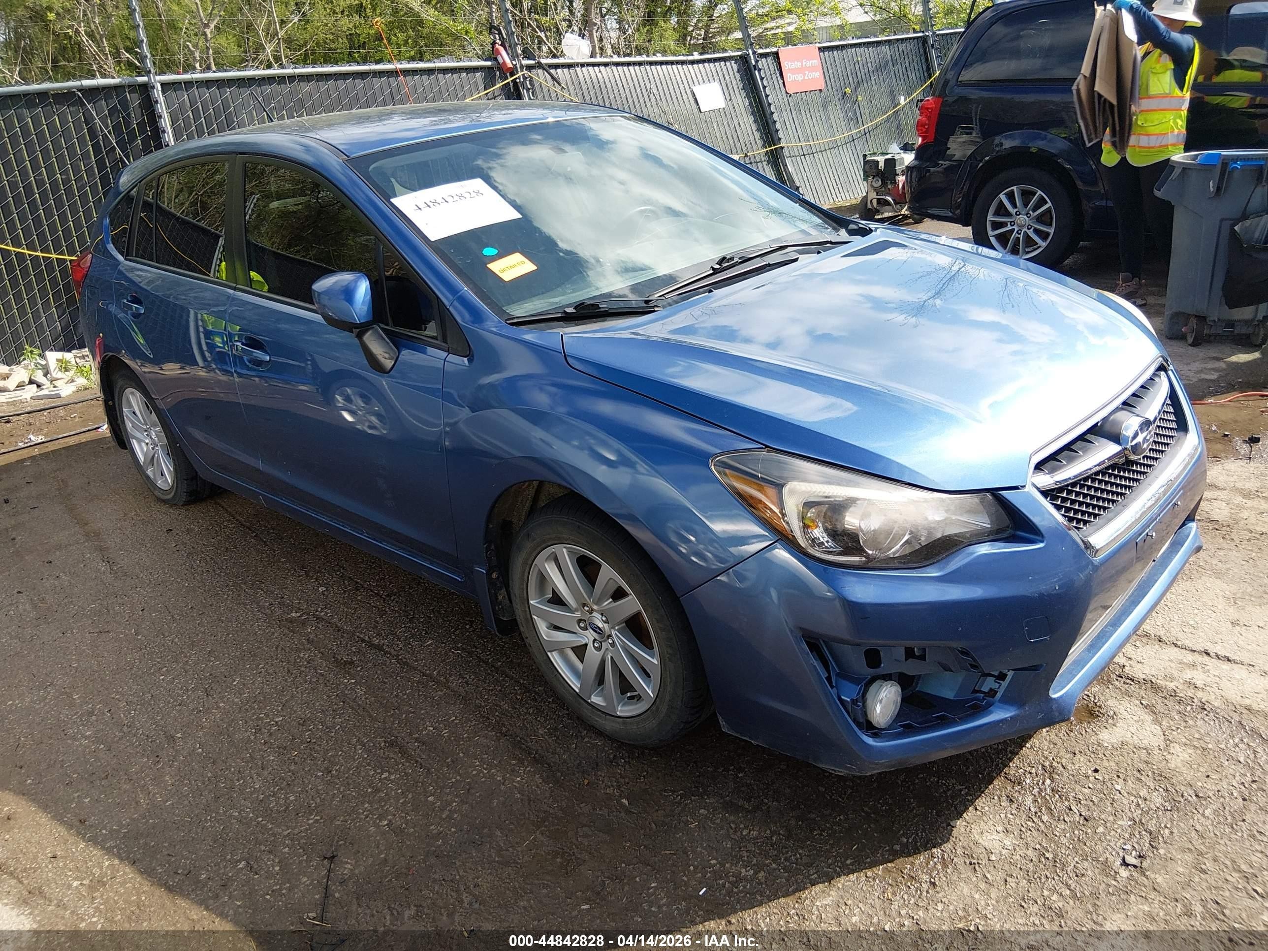 2015 Subaru Impreza Premium, VIN JF1GPAC65F8312931 — Front end