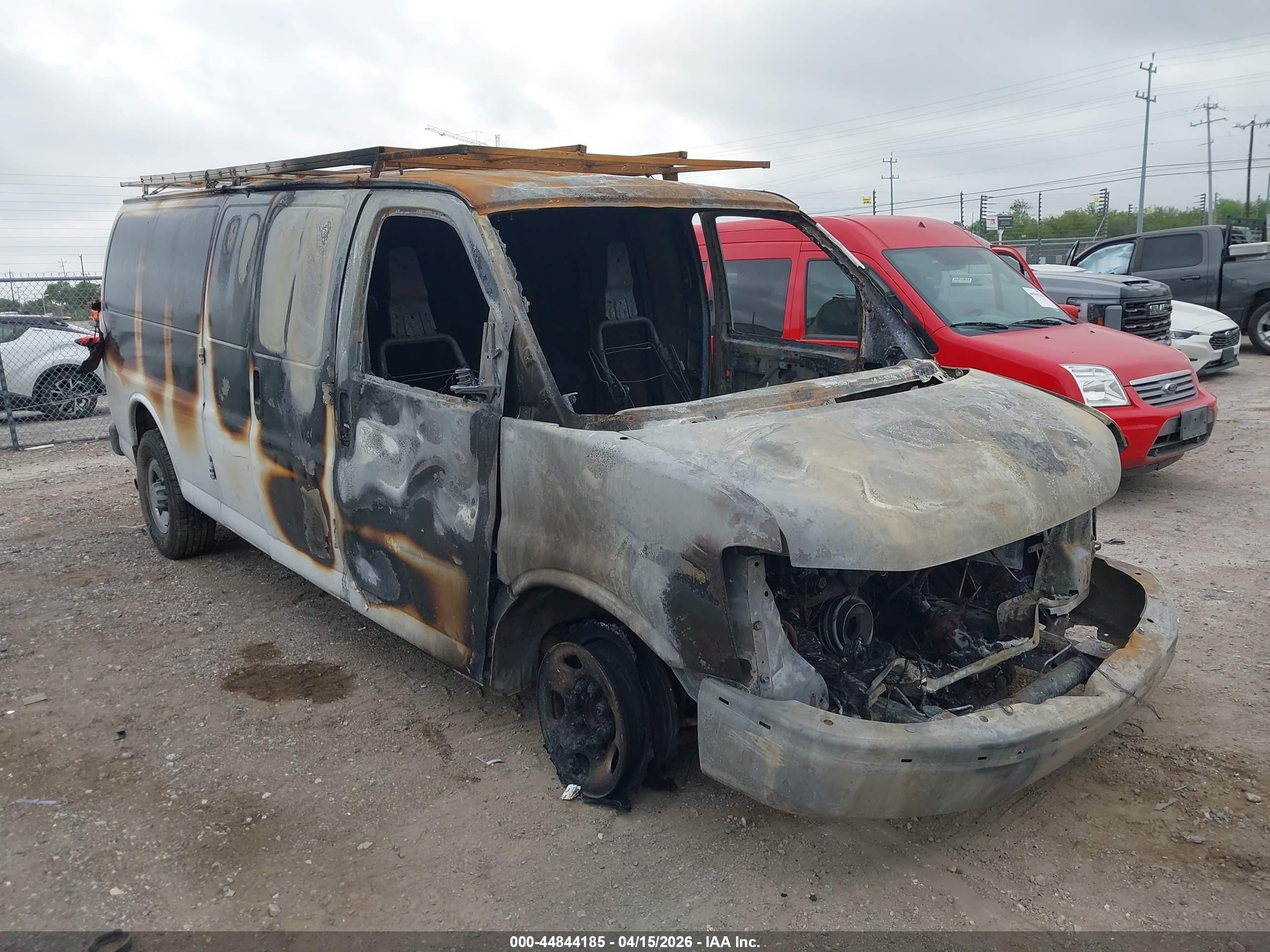 2022 Chevrolet City Express Cargo, VIN 1GCZGHF71N1224546 — Пожар