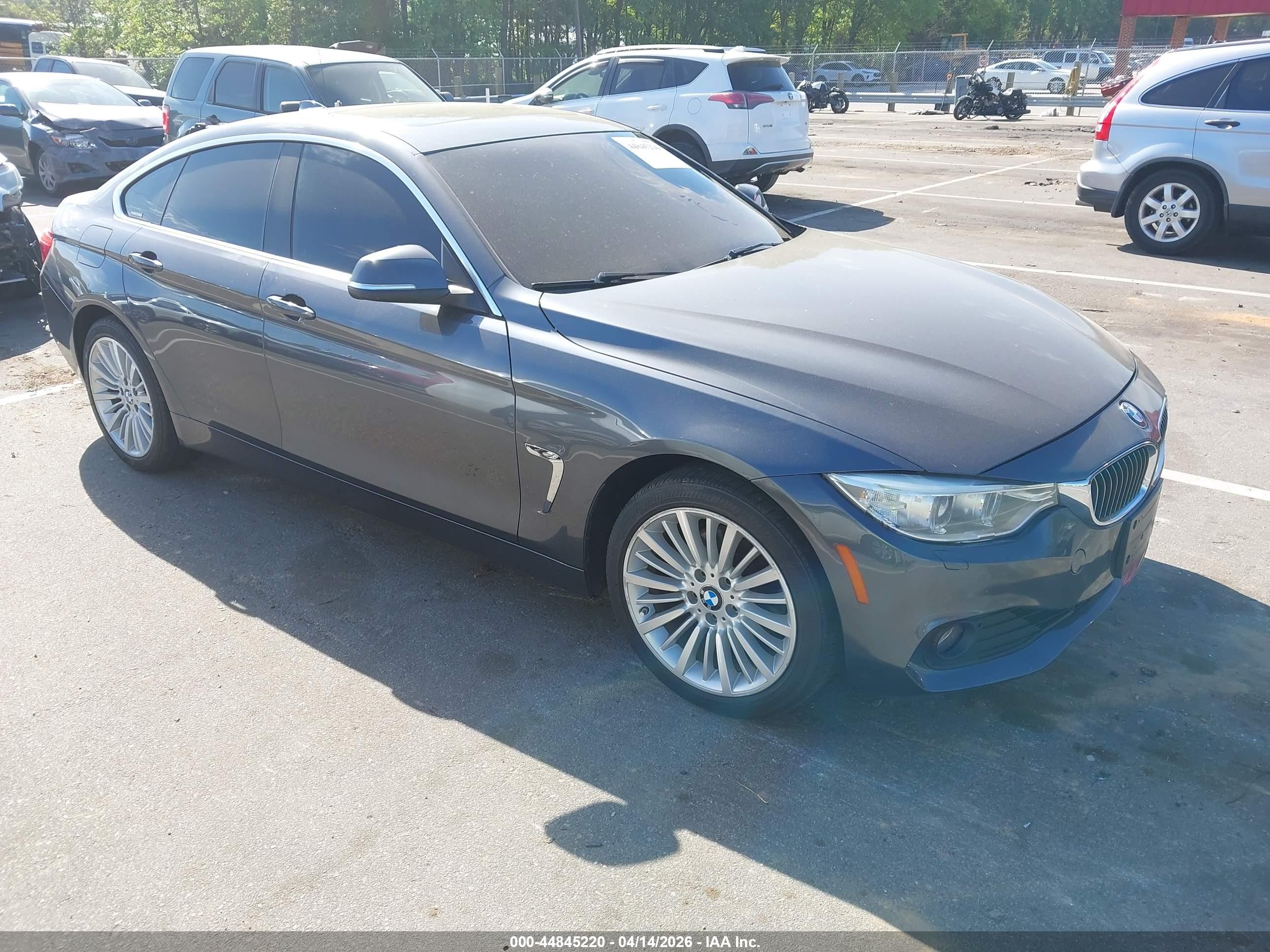 2015 BMW 4 Series 428i xDrive, VIN WBA4A7C53FD414807 — Rear end