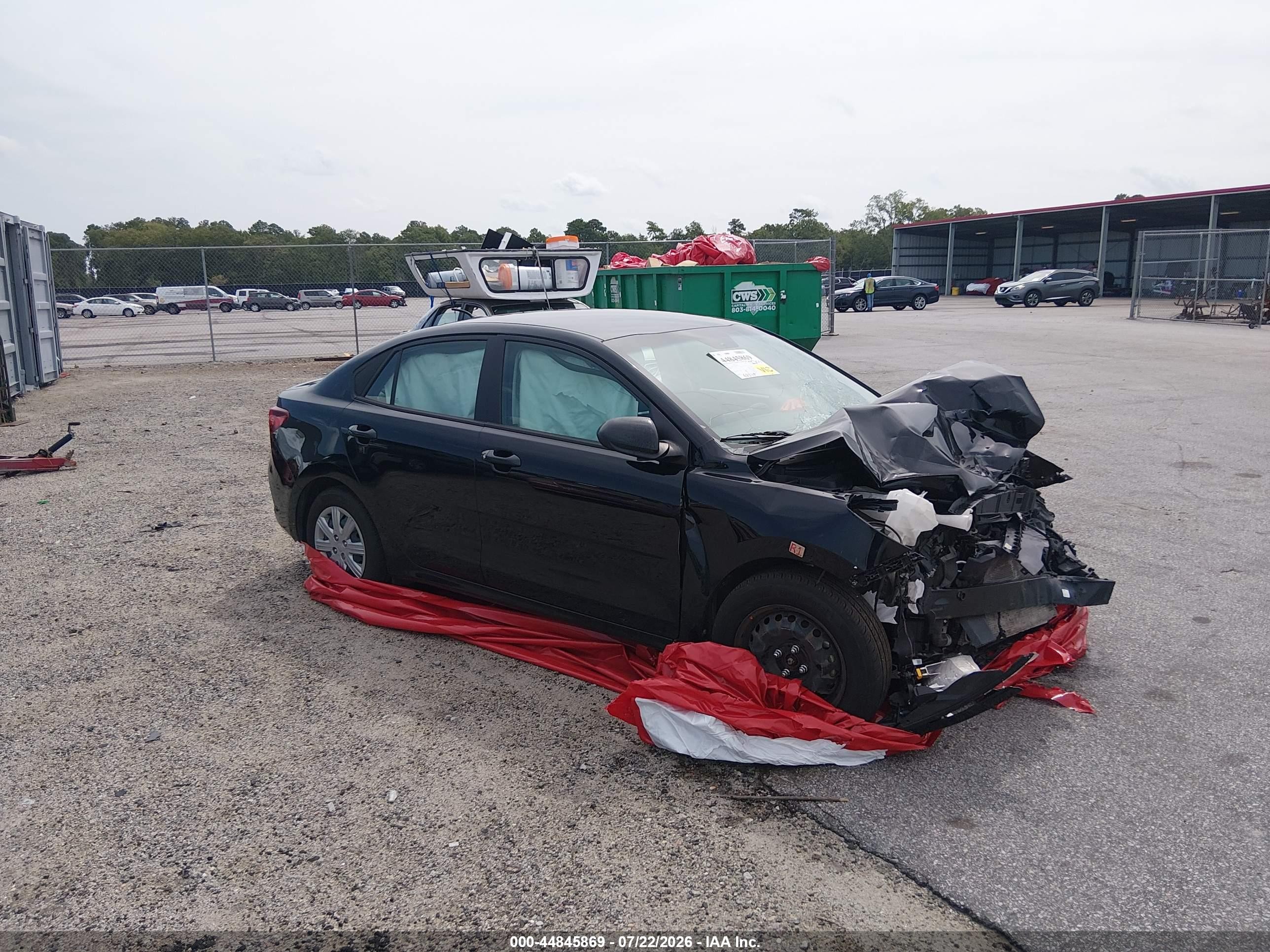 2023 Kia Rio S, VIN 3KPA24AD3PE615179 — Front end