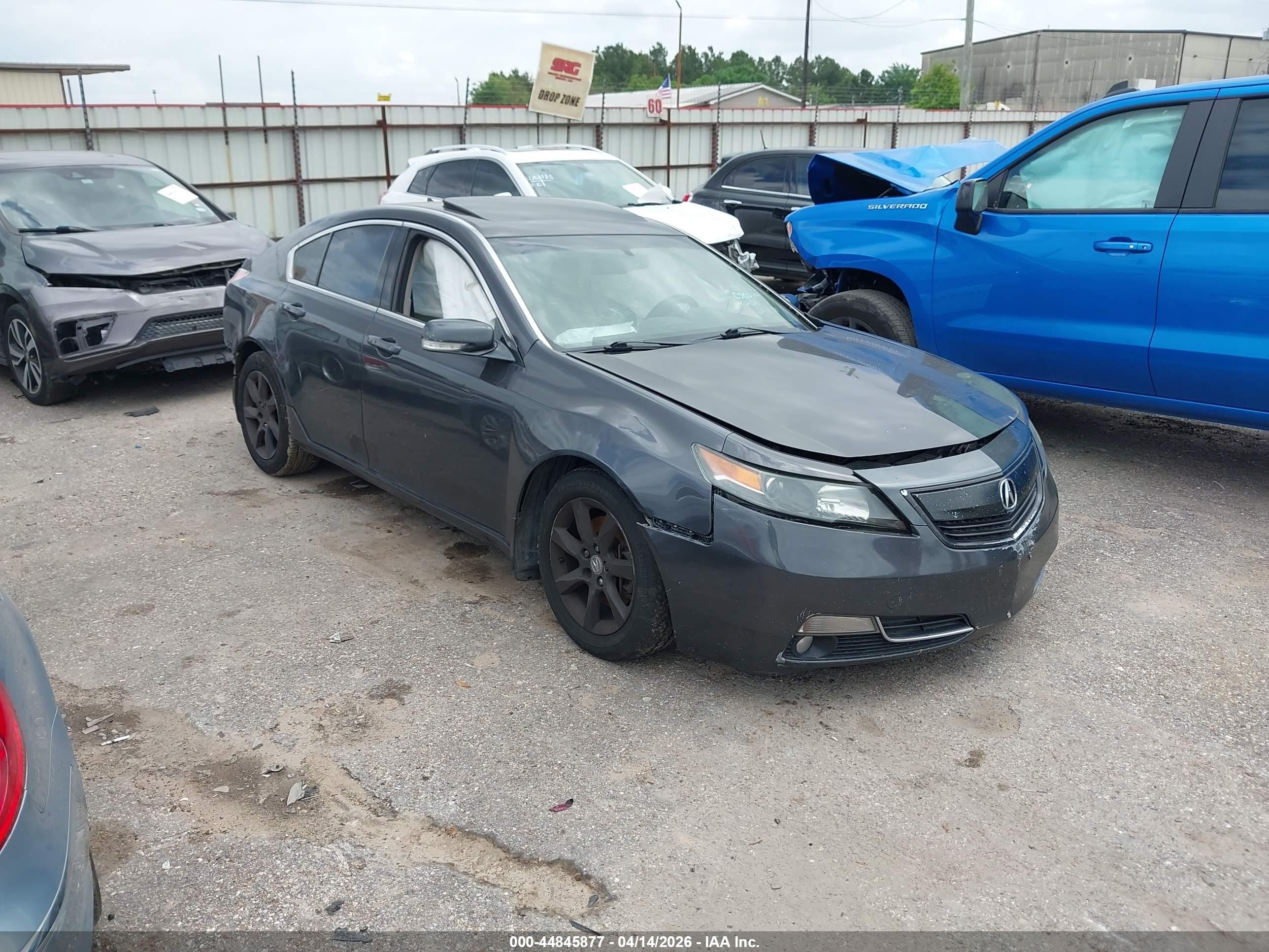 2012 Acura TL Technology, VIN 19UUA8F50CA032110 — Repossession