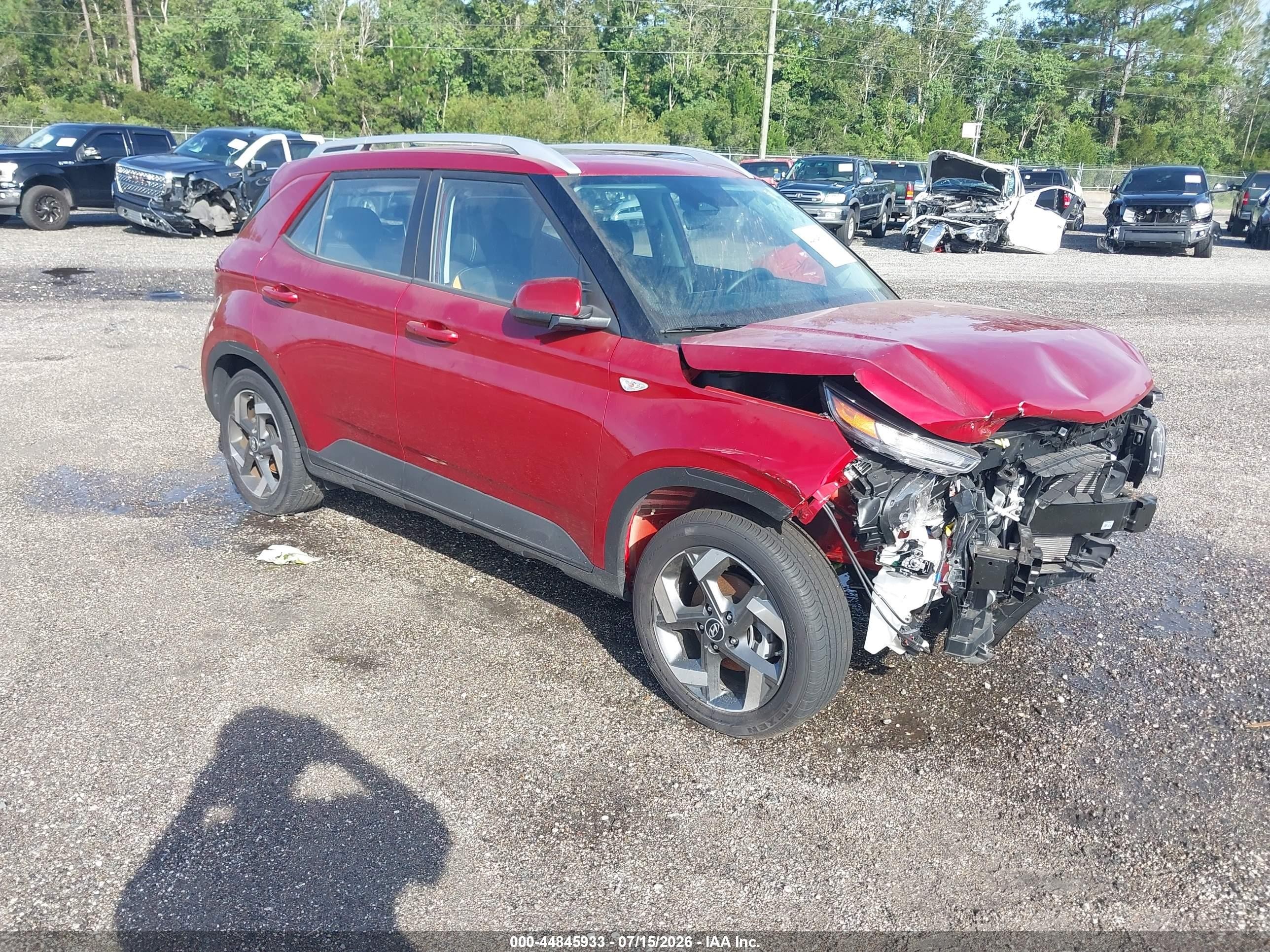 2025 Hyundai Venue SEL, VIN KMHRC8A35SU371409 — Front end