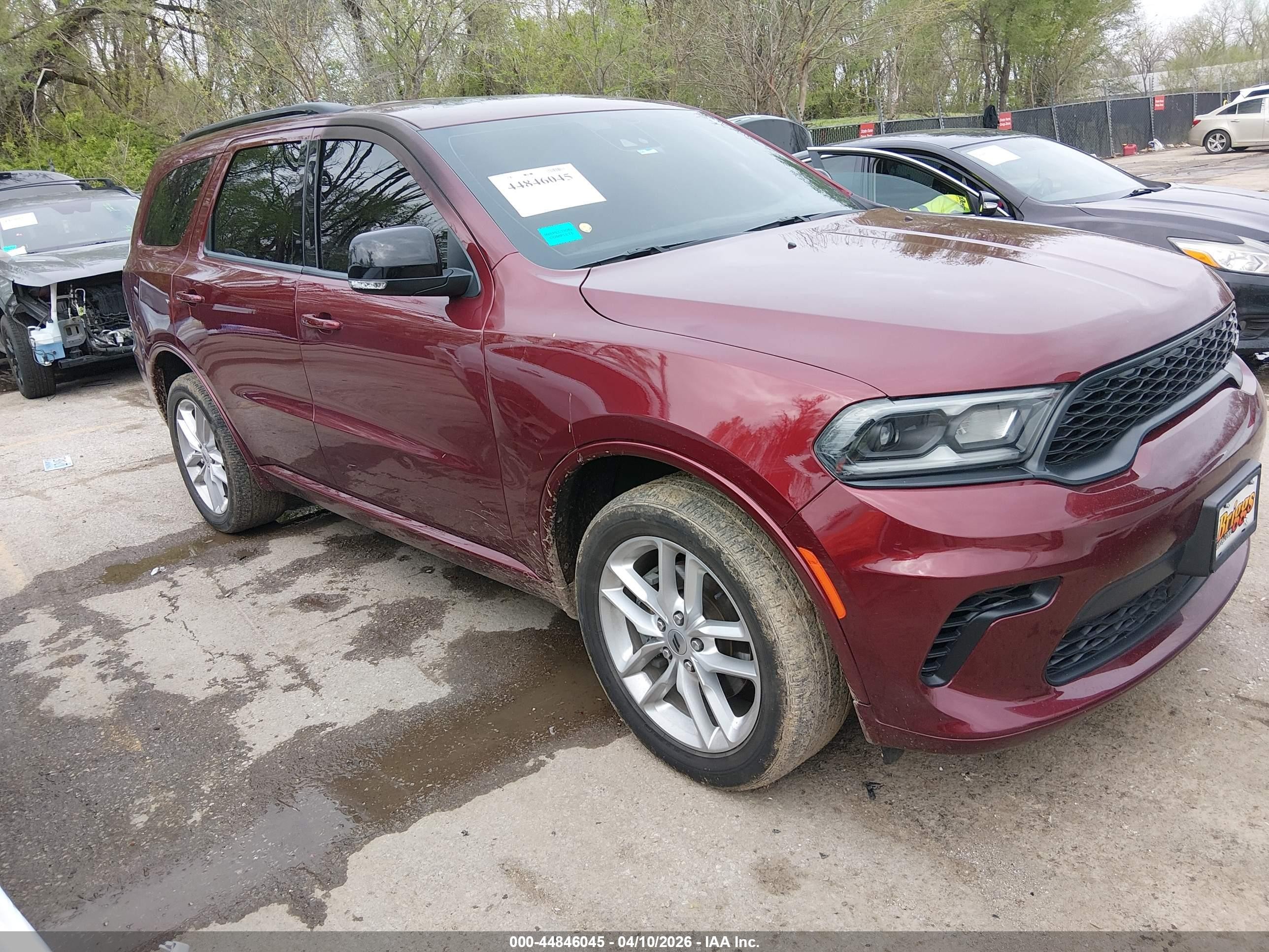 2024 Dodge Durango GT Plus, VIN 1C4RDJDG6RC173431 — Interior fire