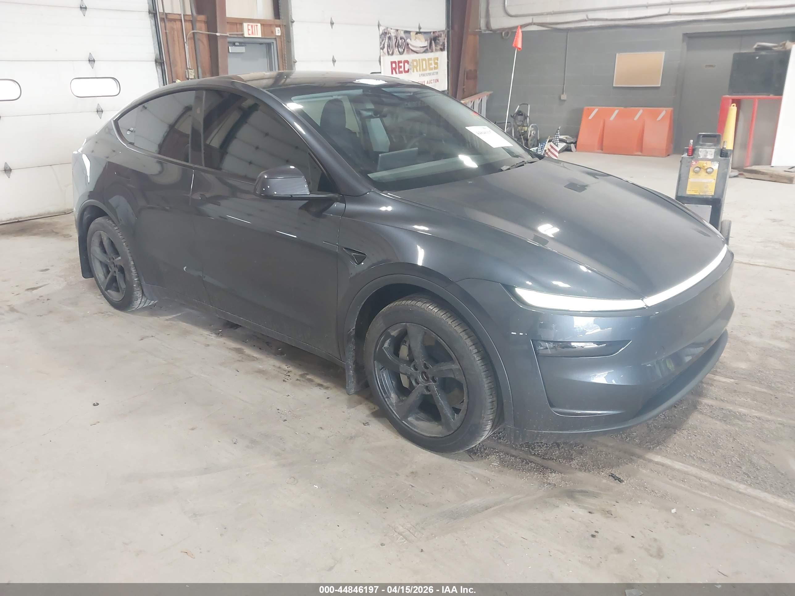 2026 Tesla Model Y Long Range Launch Series, VIN 7SAYGDEE9TA444462 — Burn