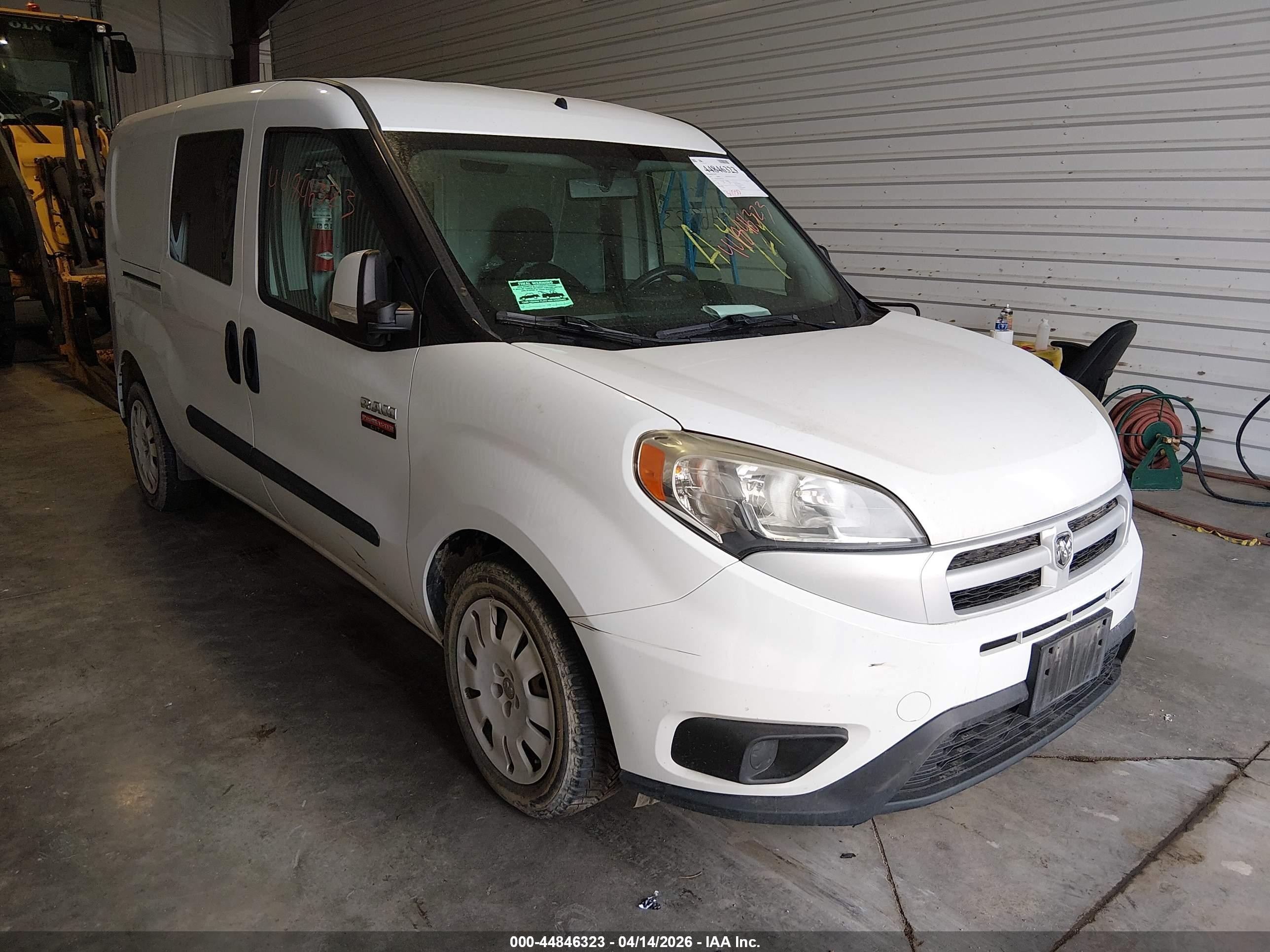 2017 Ram ProMaster City Cargo Tradesman SLT, VIN ZFBERFBB2H6E07149 — Side