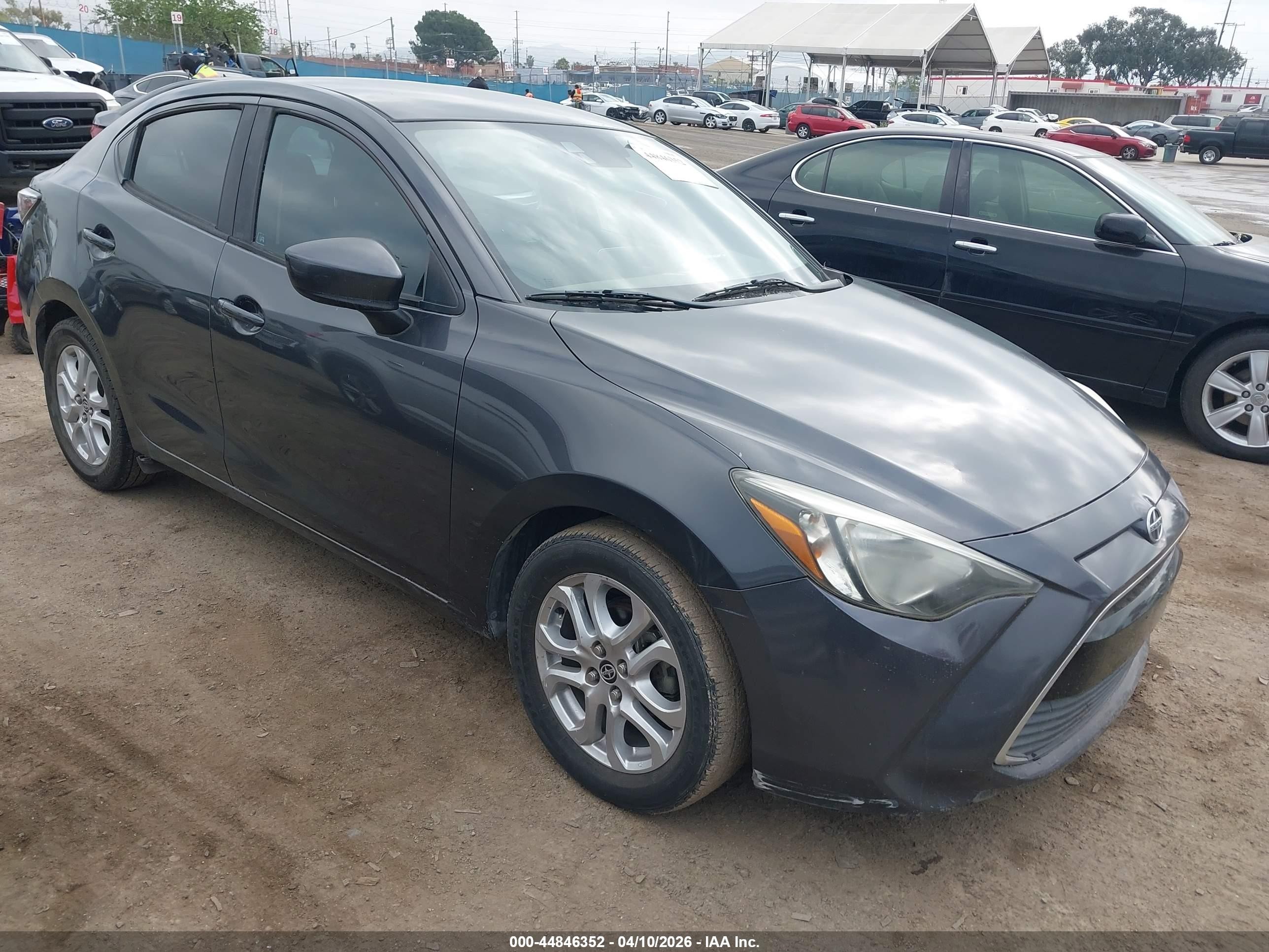2016 Scion iA, VIN 3MYDLBZVXGY140187 — Not stated