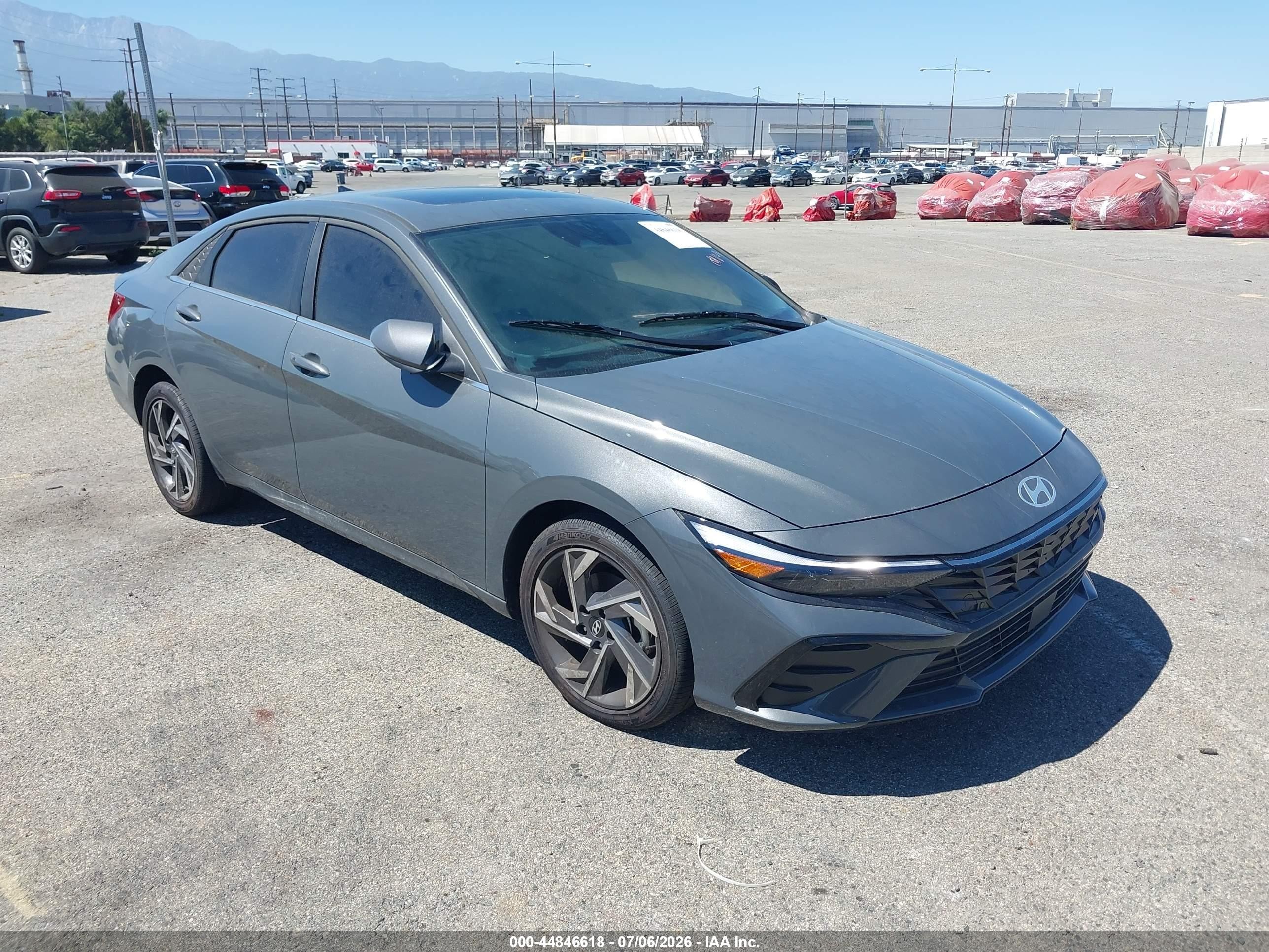 2026 Hyundai Elantra Limited, VIN KMHLP4DG9TU165738 — Interior fire