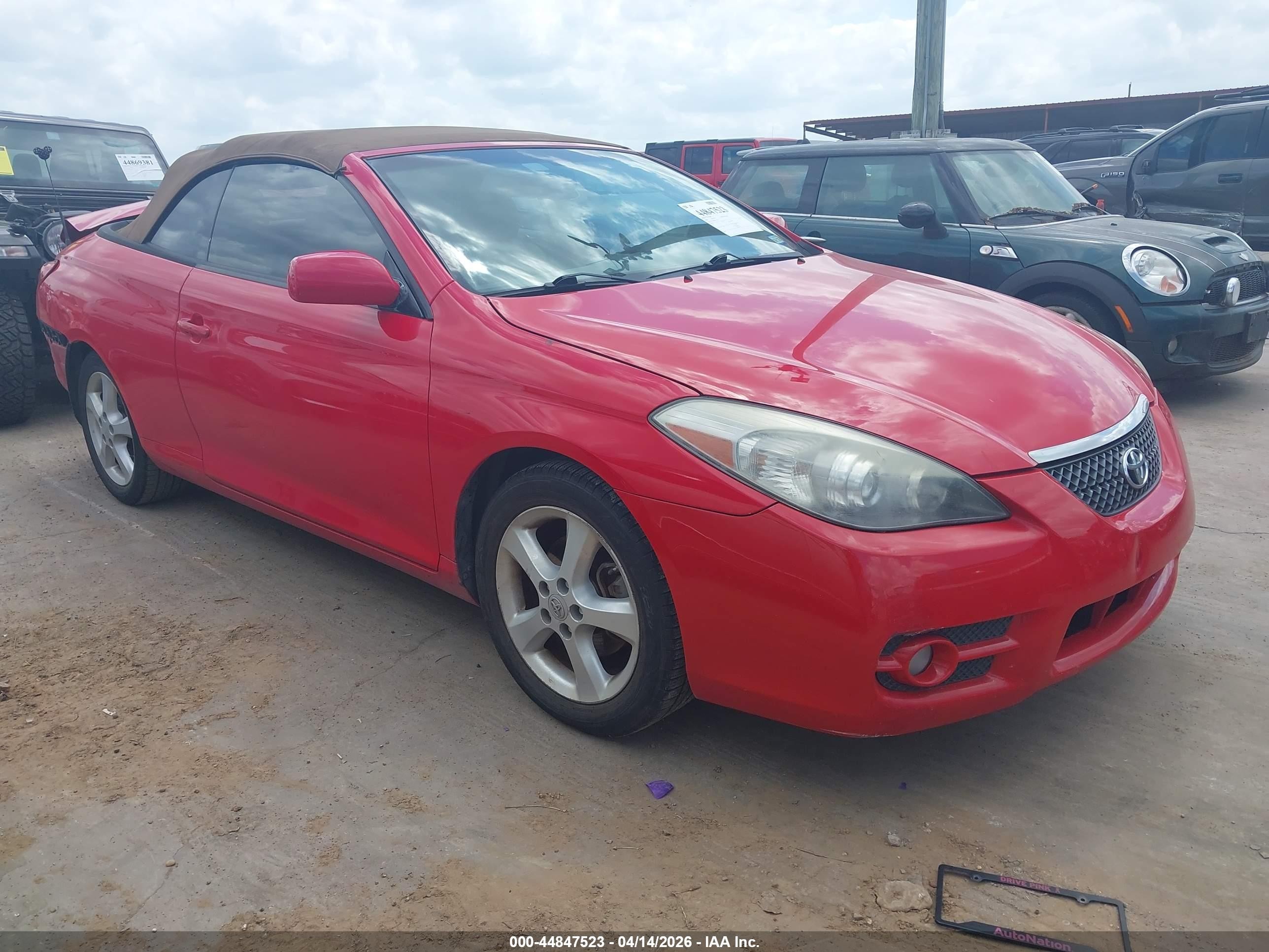 2008 Toyota Solara SLE, VIN 4T1FA38P48U145780 — Rear end