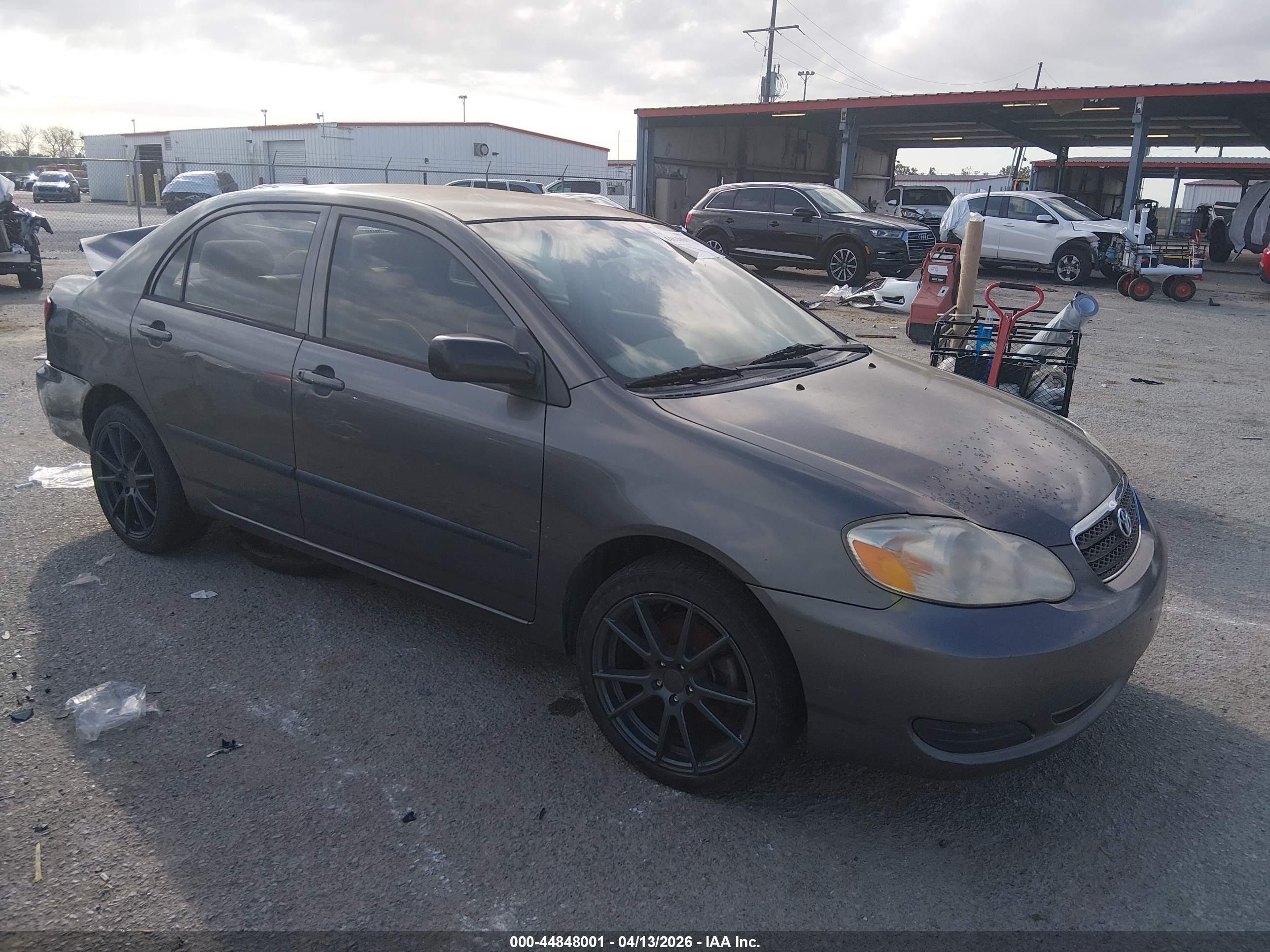 2008 Toyota Corolla LE, VIN 2T1BR32E68C913565 — Rear end