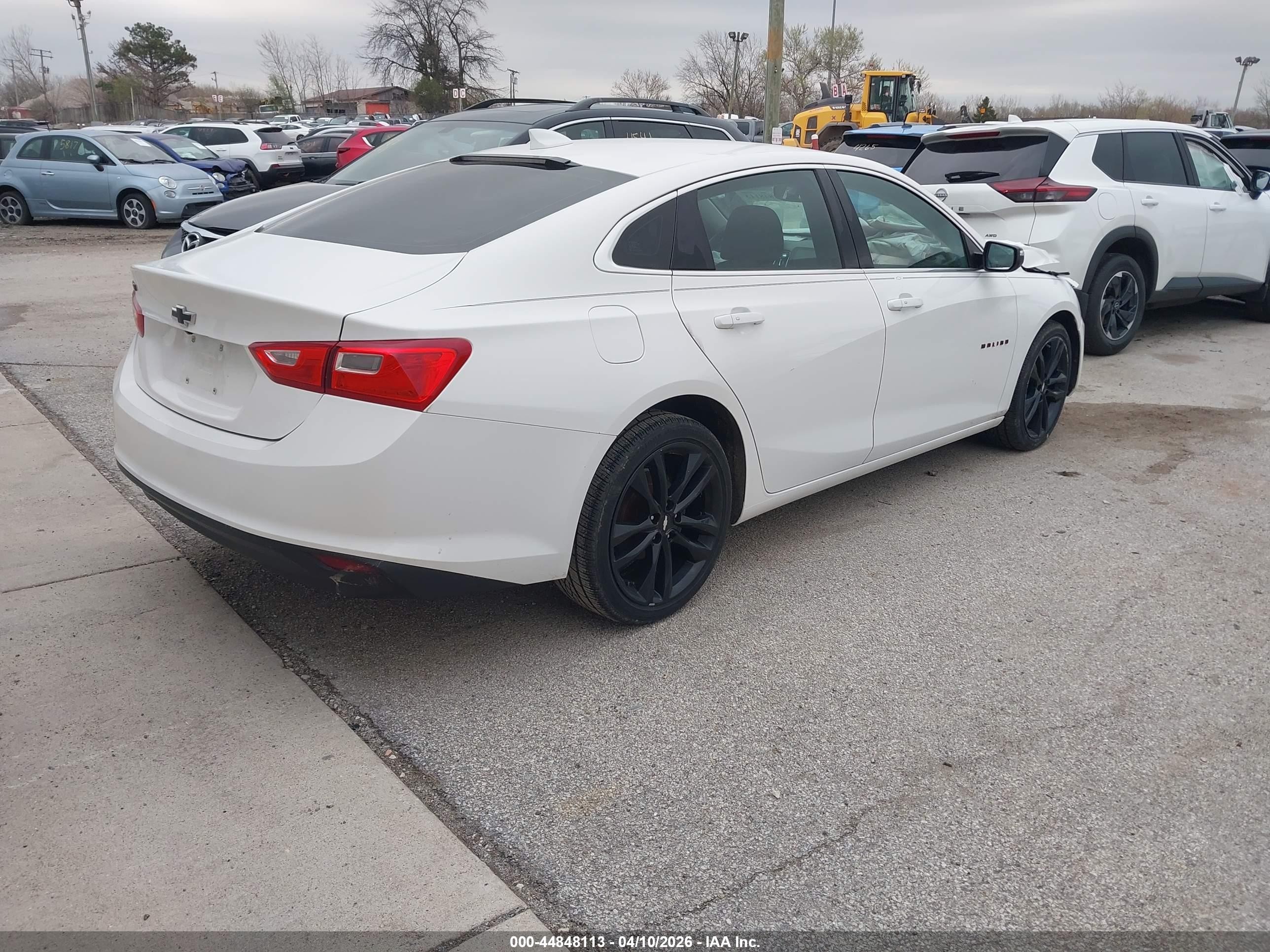 2018 Chevrolet Malibu LT, VIN 1G1ZD5ST4JF223942 — Повреждение рамы